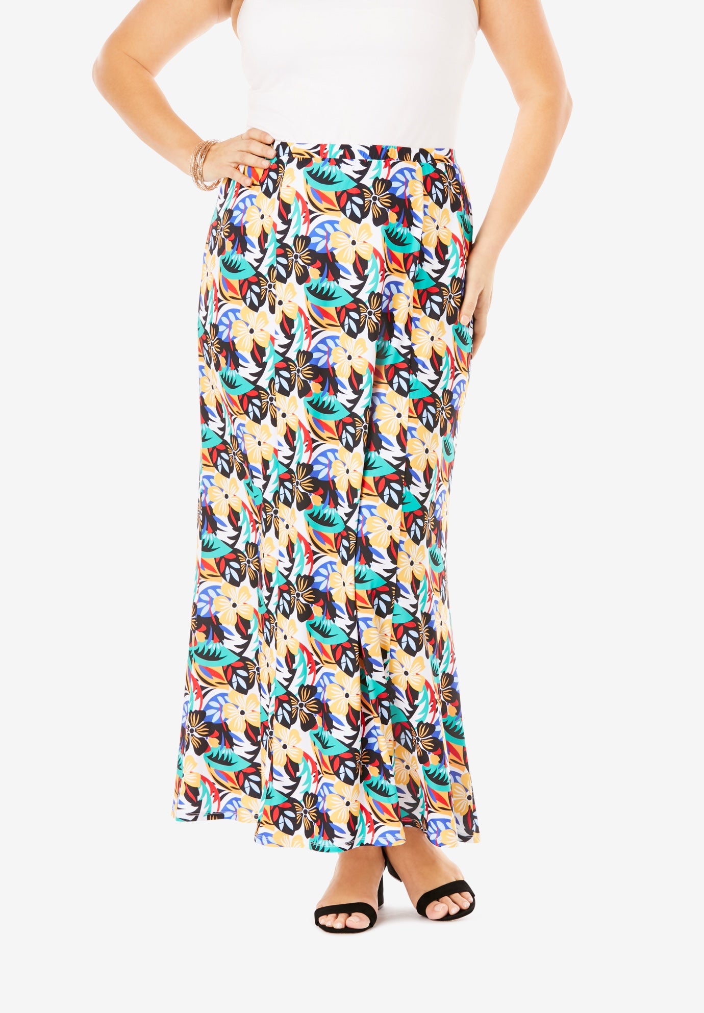 Travel Knit Maxi Skirt Plus Size Skirts Fullbeauty