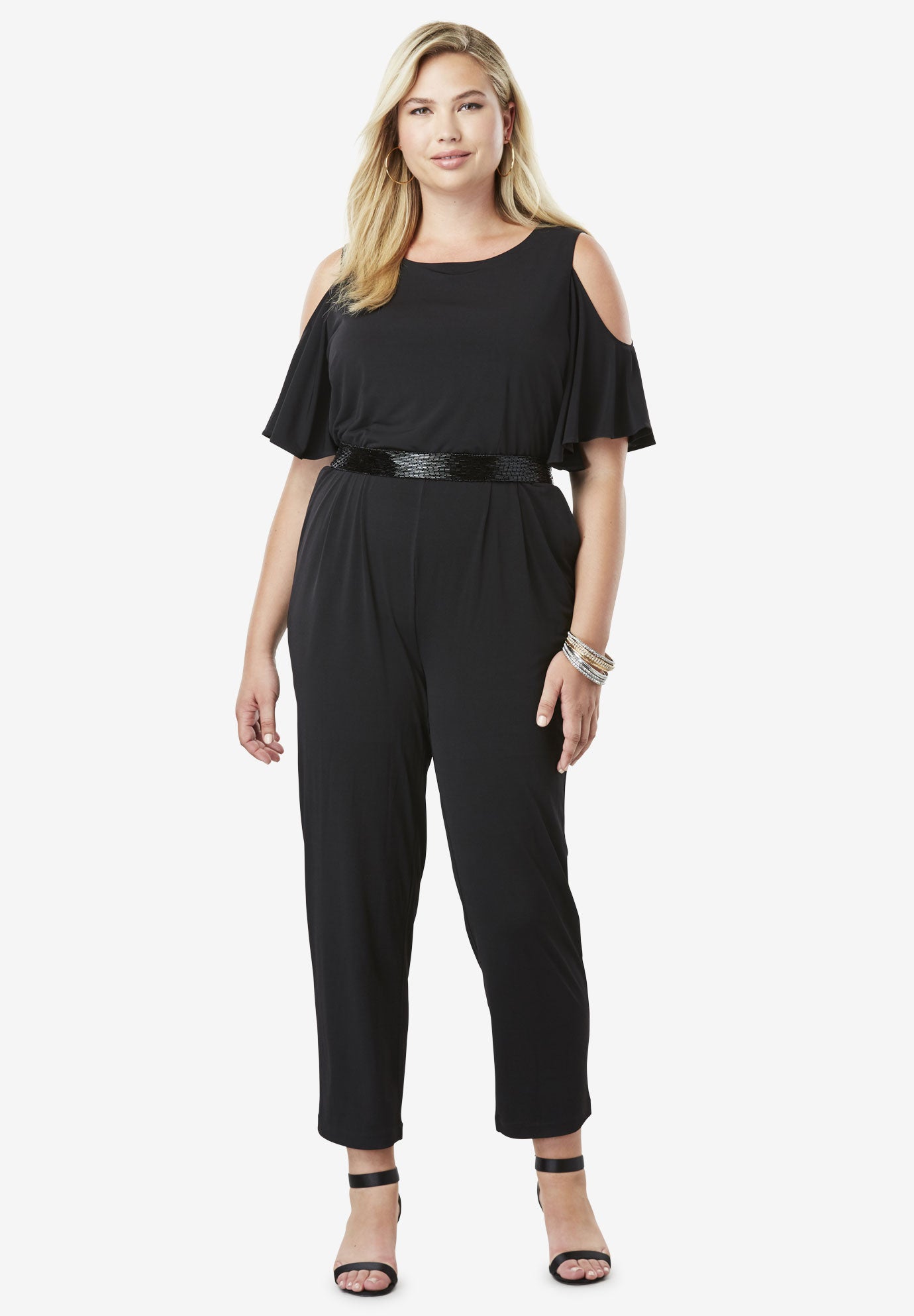 cold shoulder jumpsuit