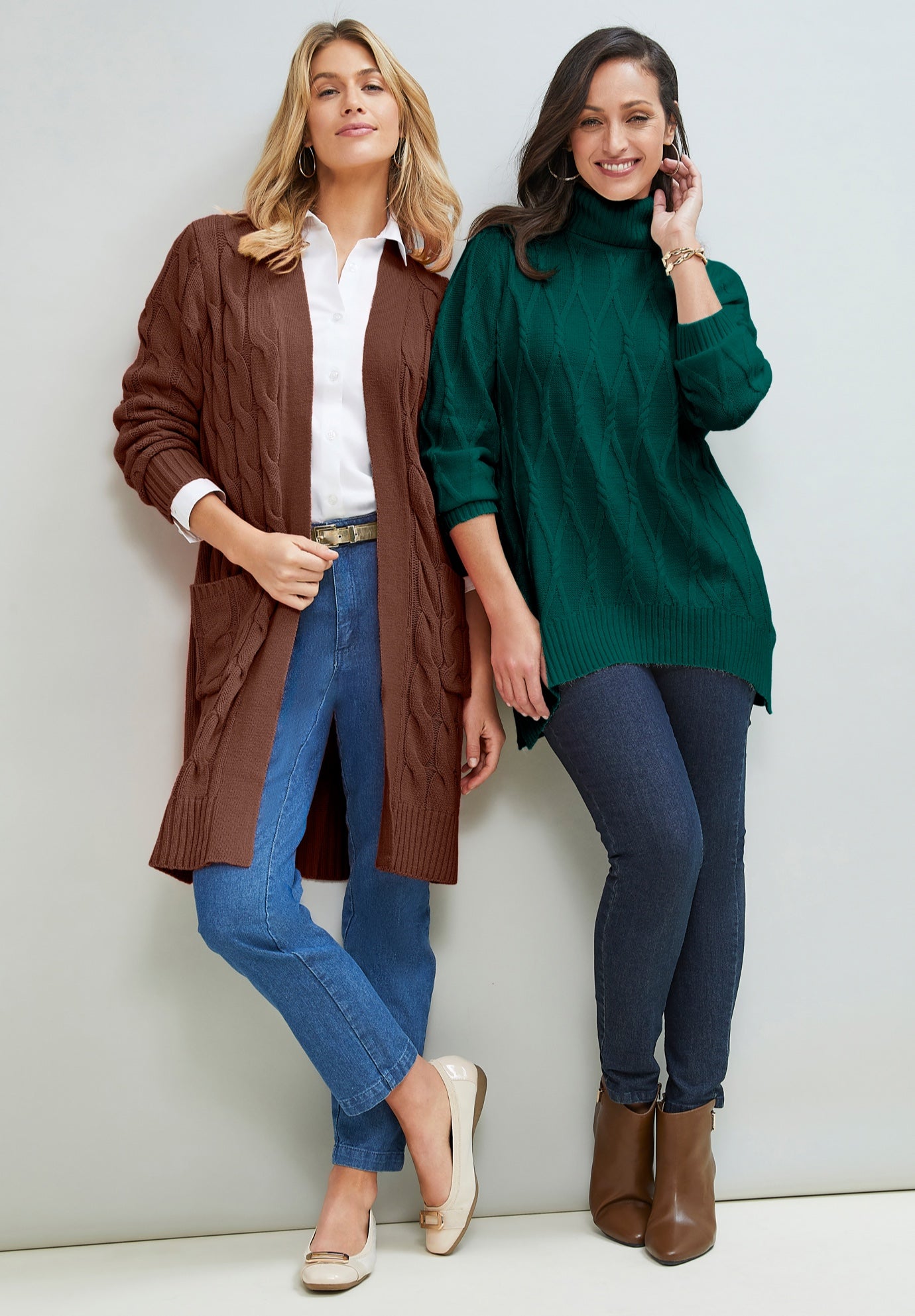 Cable Duster Sweater Plus Size Sweaters & Cardigans Fullbeauty