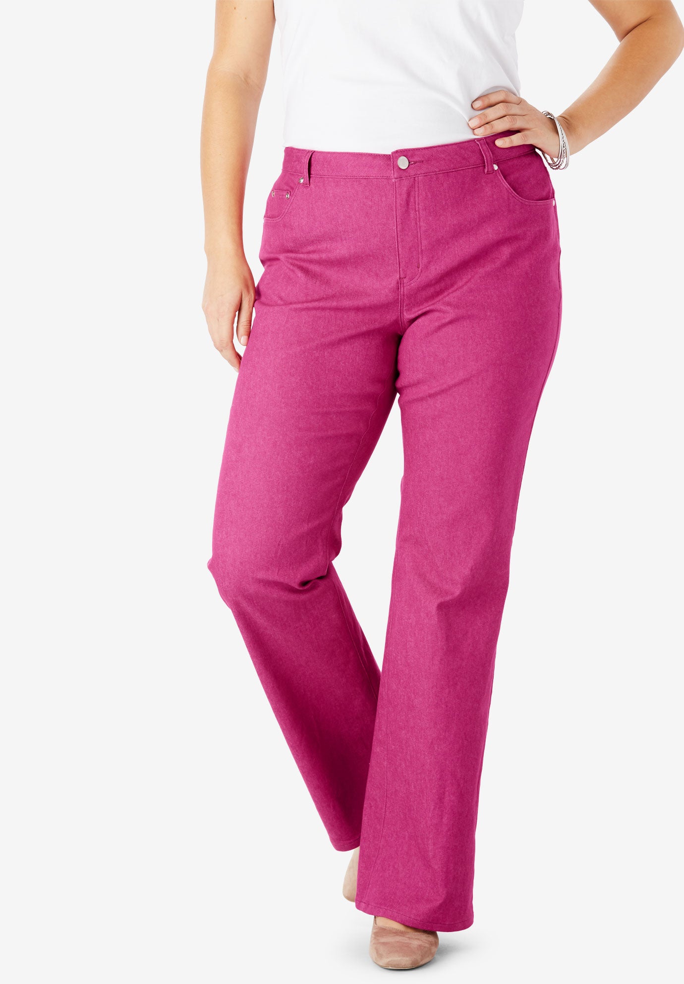 True Fit Bootcut Jeans Plus Size Bootcut Jeans Full Beauty