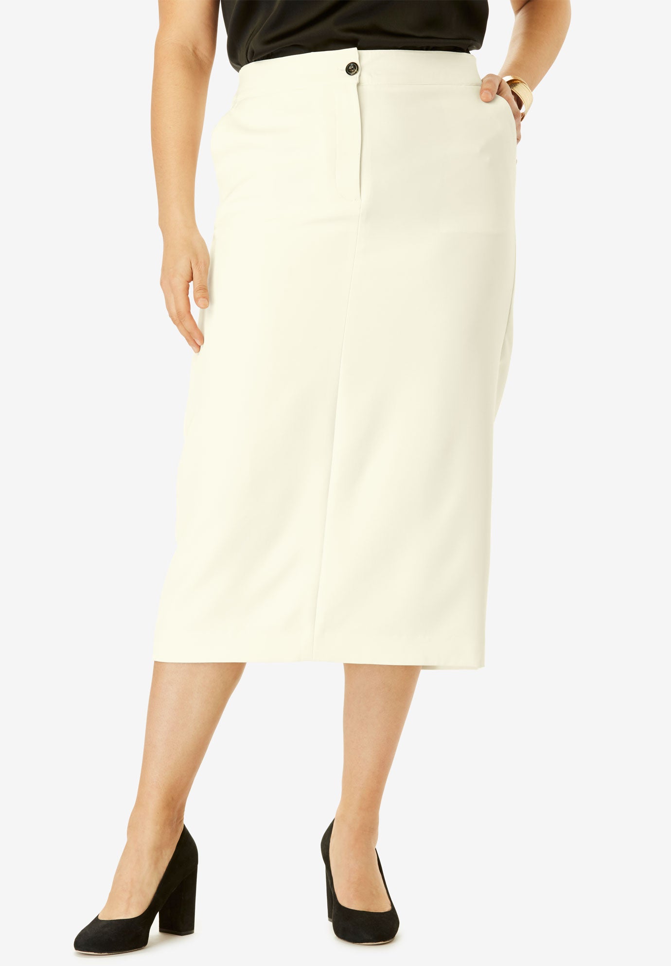 Tummy control midi skirt clearance