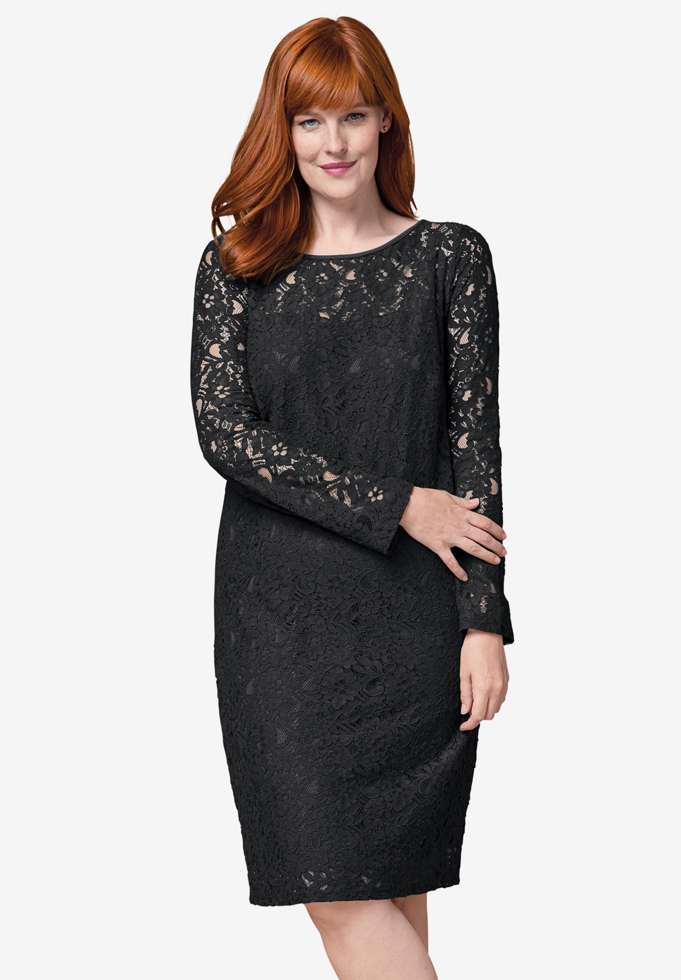 Lace Shift Dress Fashion Dresses