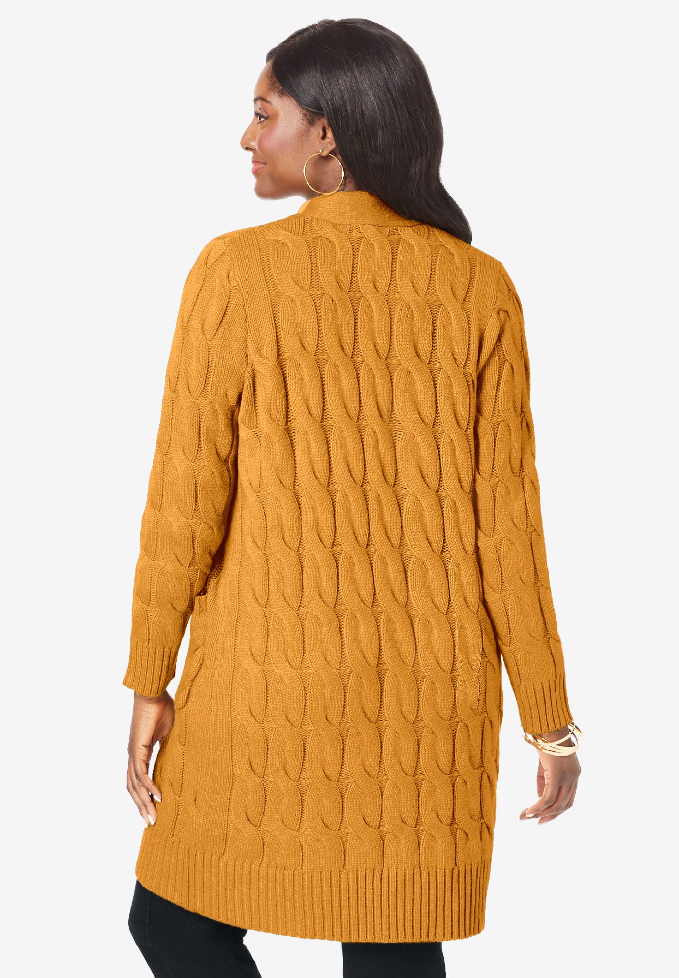 Cable Duster Sweater | Fullbeauty Outlet