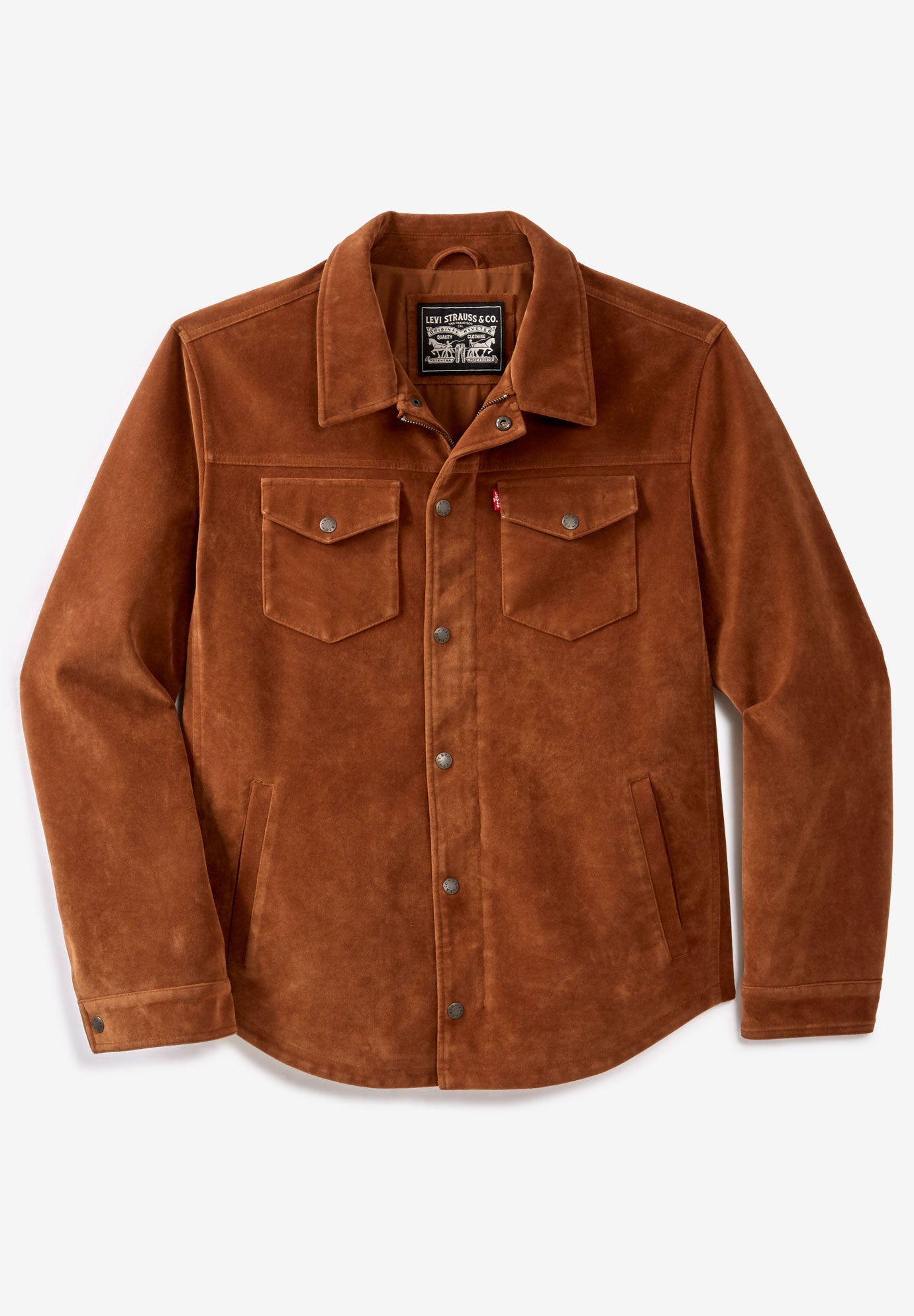 Levi's® Faux Suede Shirt Jacket