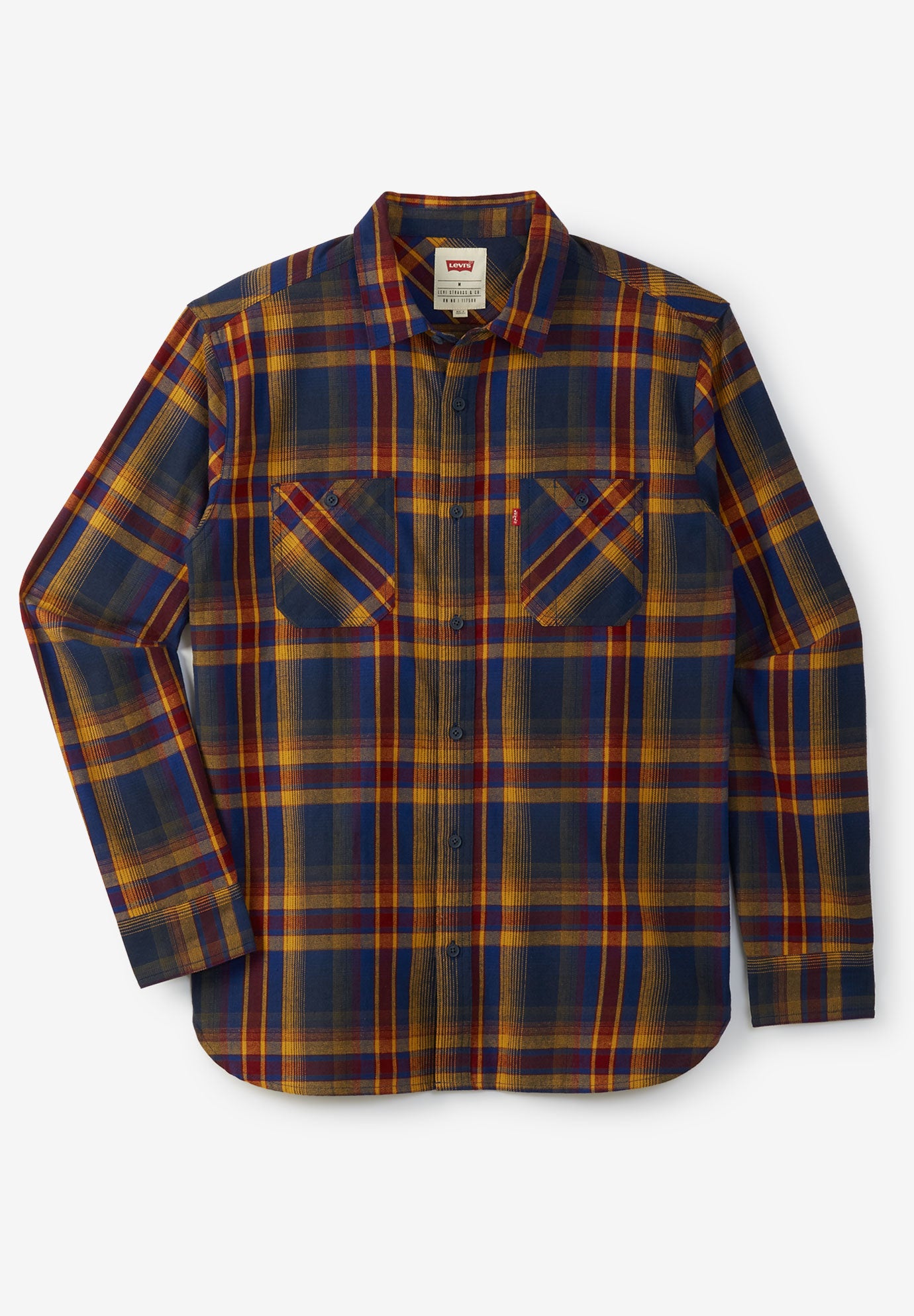 Levi's® Plaid Flannel Shirt Big and TallShirts Fullbeauty