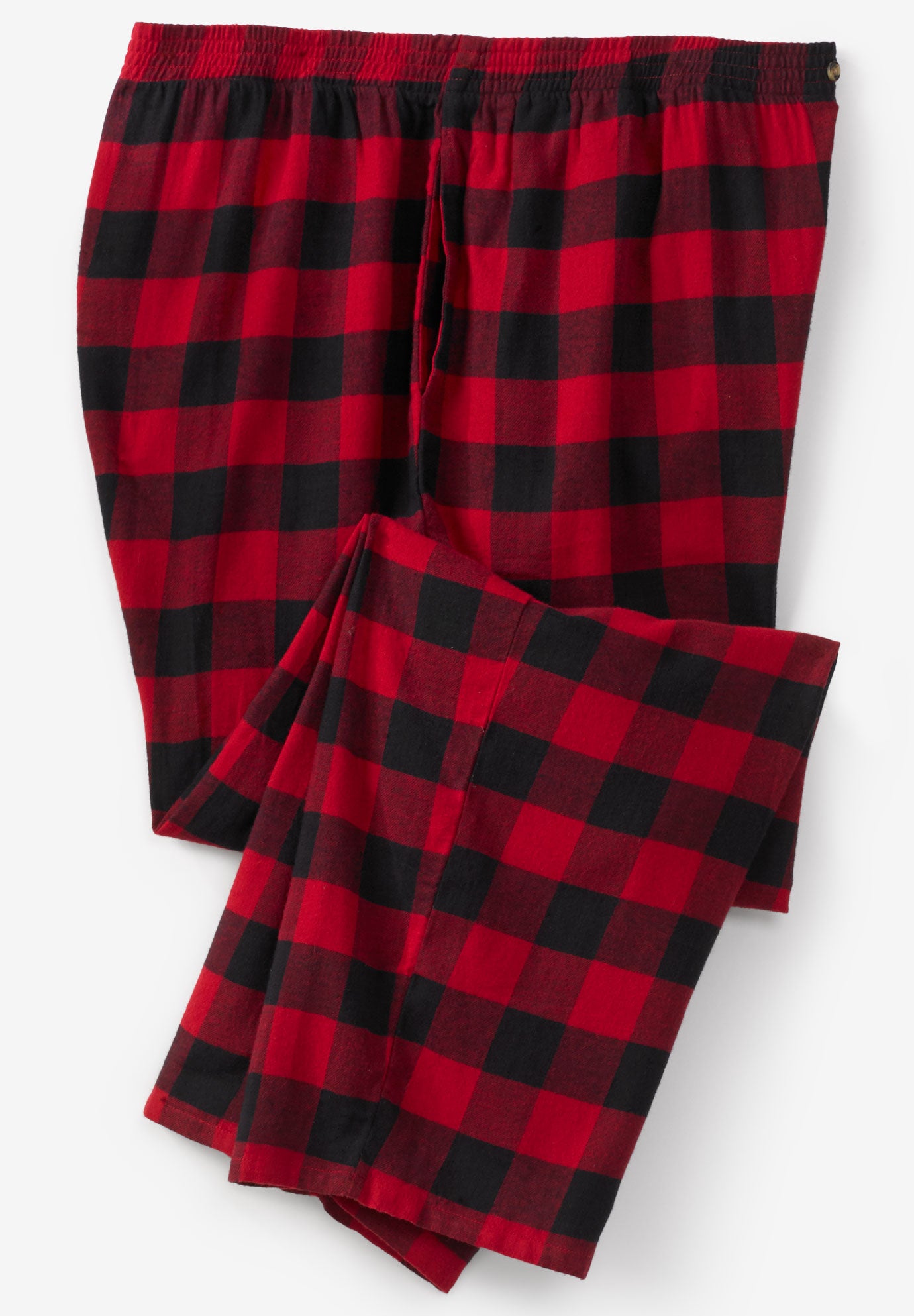 buffalo check pajama pants