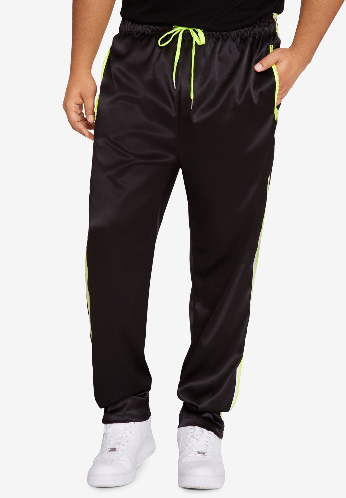 neon track pants womens