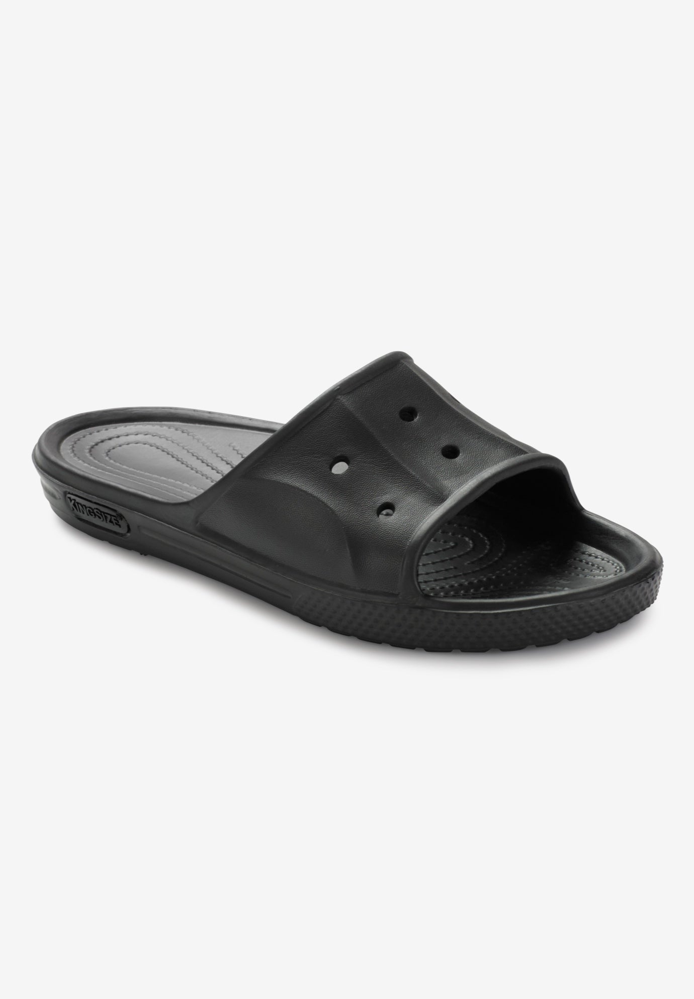 tan rubber slides