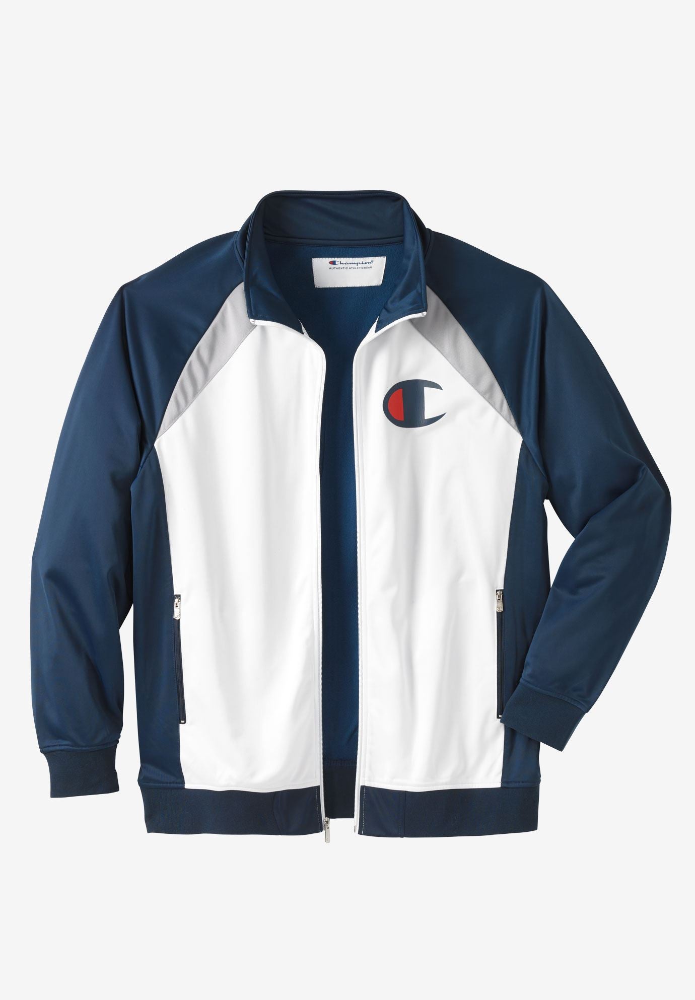 Baseball Track Jacket by Champion® Fullbeauty Outlet