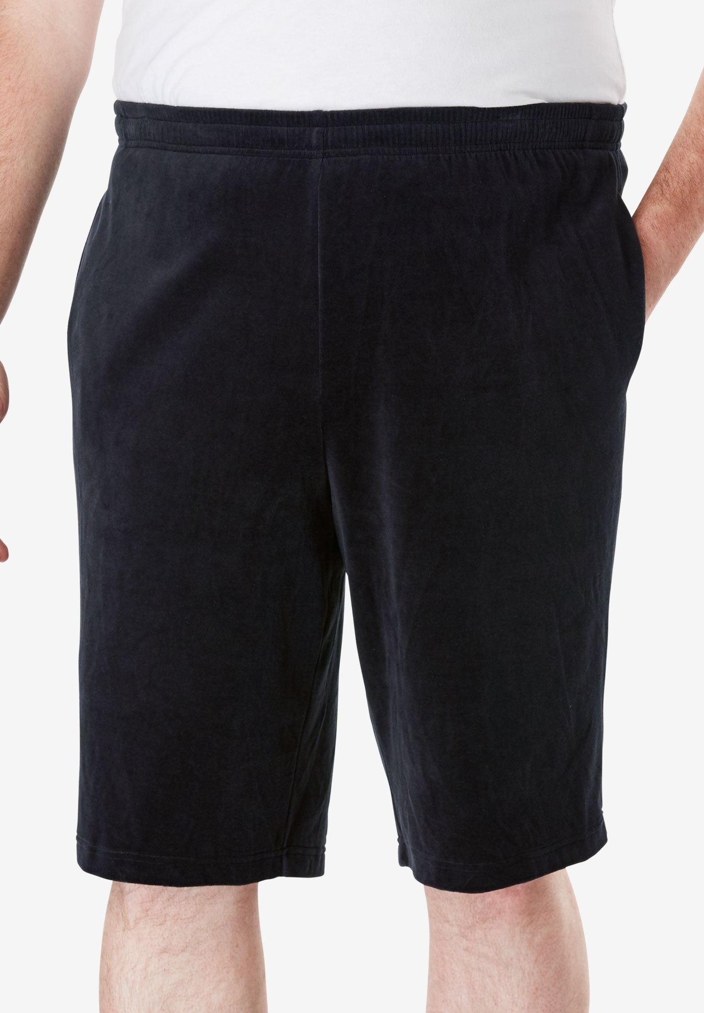 Velour Shorts Plus Size Pants & Shorts Full Beauty