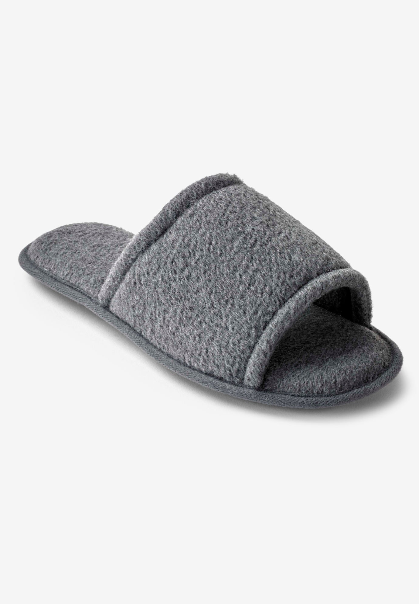 Fleece lined slide slipper | Fullbeauty Outlet