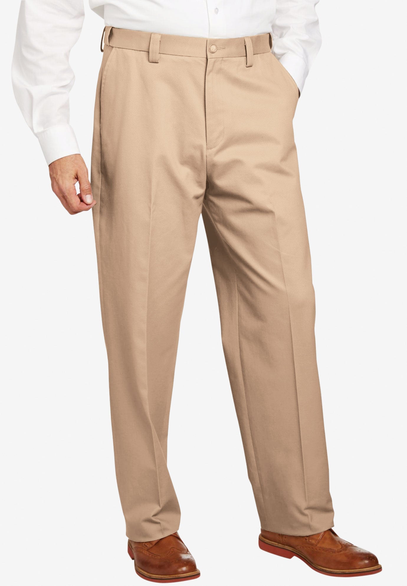 expandable waist khaki pants