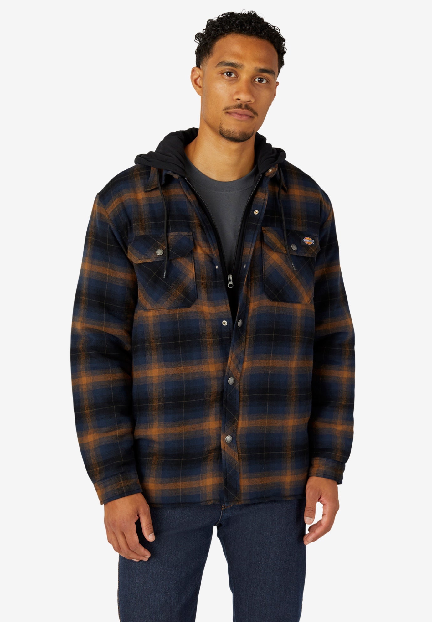 flannel jacket with fur inside