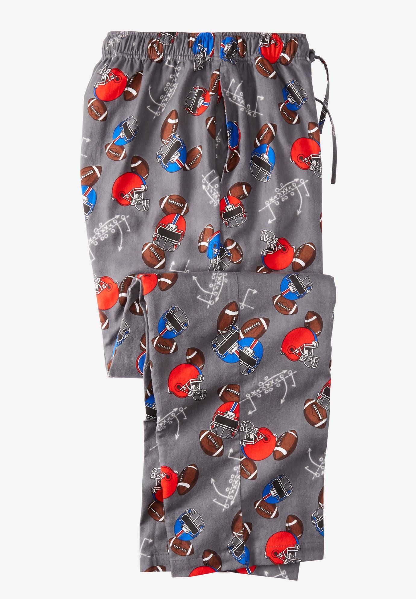 Flannel Novelty Pajama Pants Big and Tall Underwear & Sleepwear