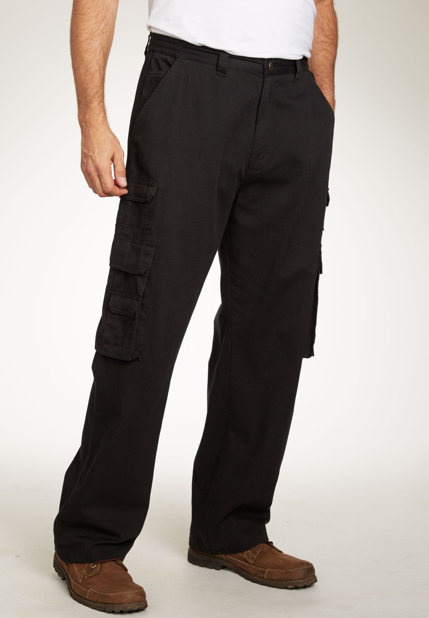 stacked cargo pants men