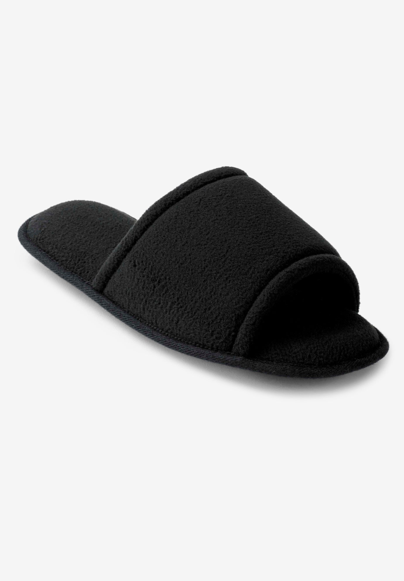 Fleece lined slide slipper | Fullbeauty Outlet