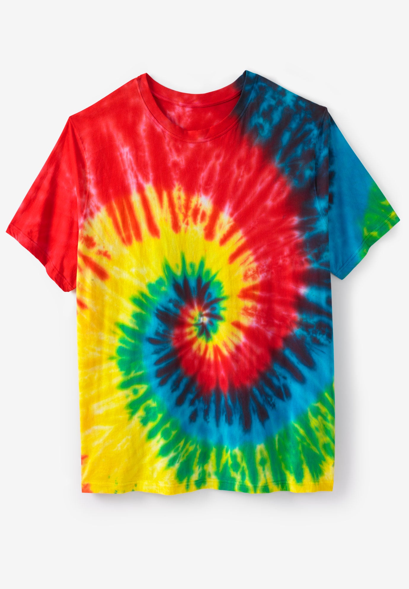 KingSize Mens Big /& Tall Lightweight Tie-dye Crewneck Tee