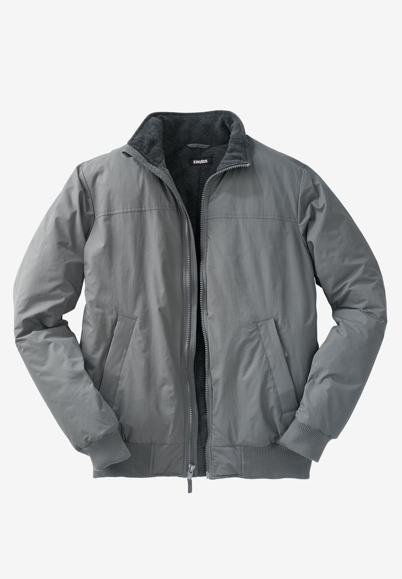 FleeceLined Bomber Jacket Big and Tall Outerwear Fullbeauty