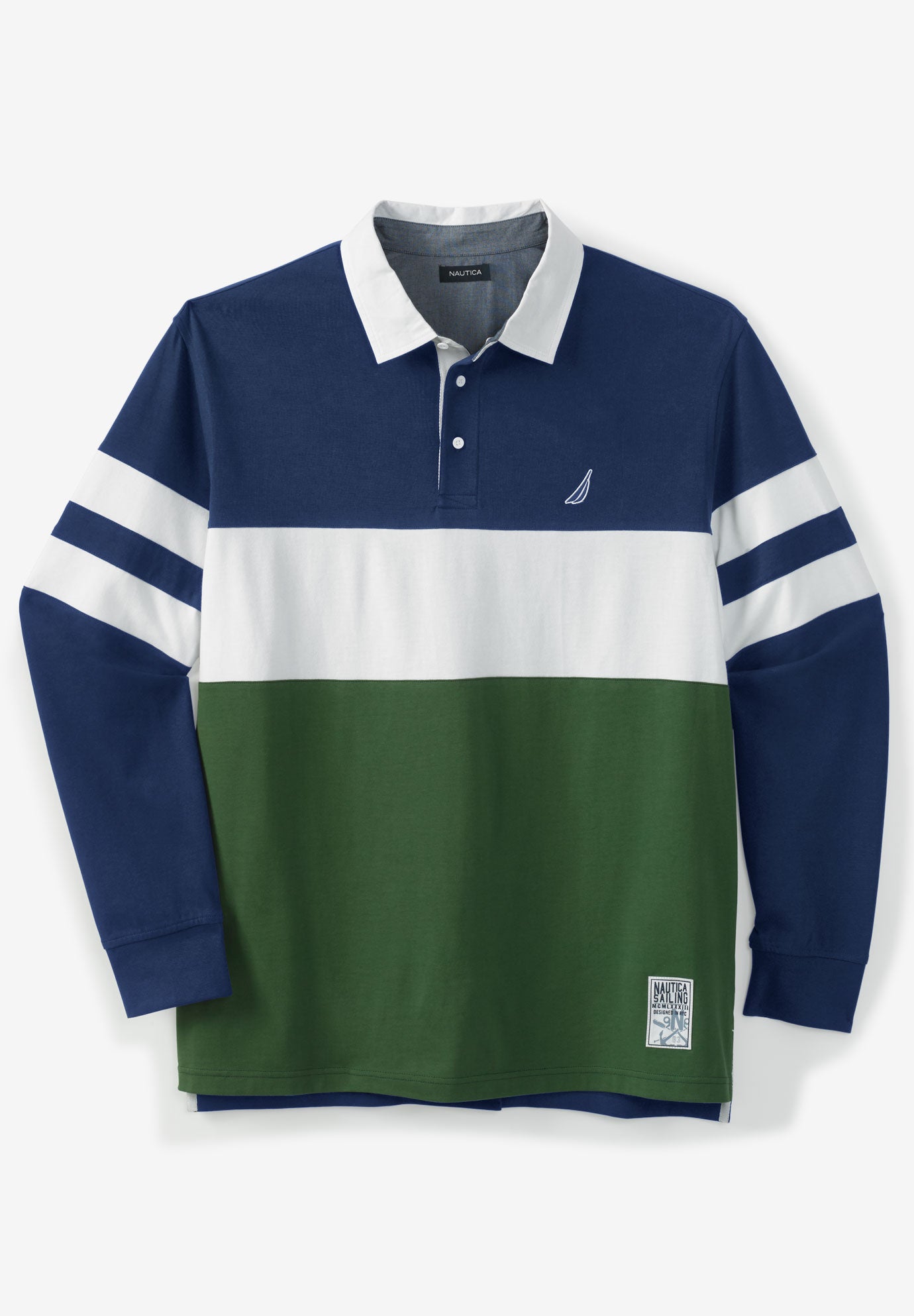 nautica polo long sleeve