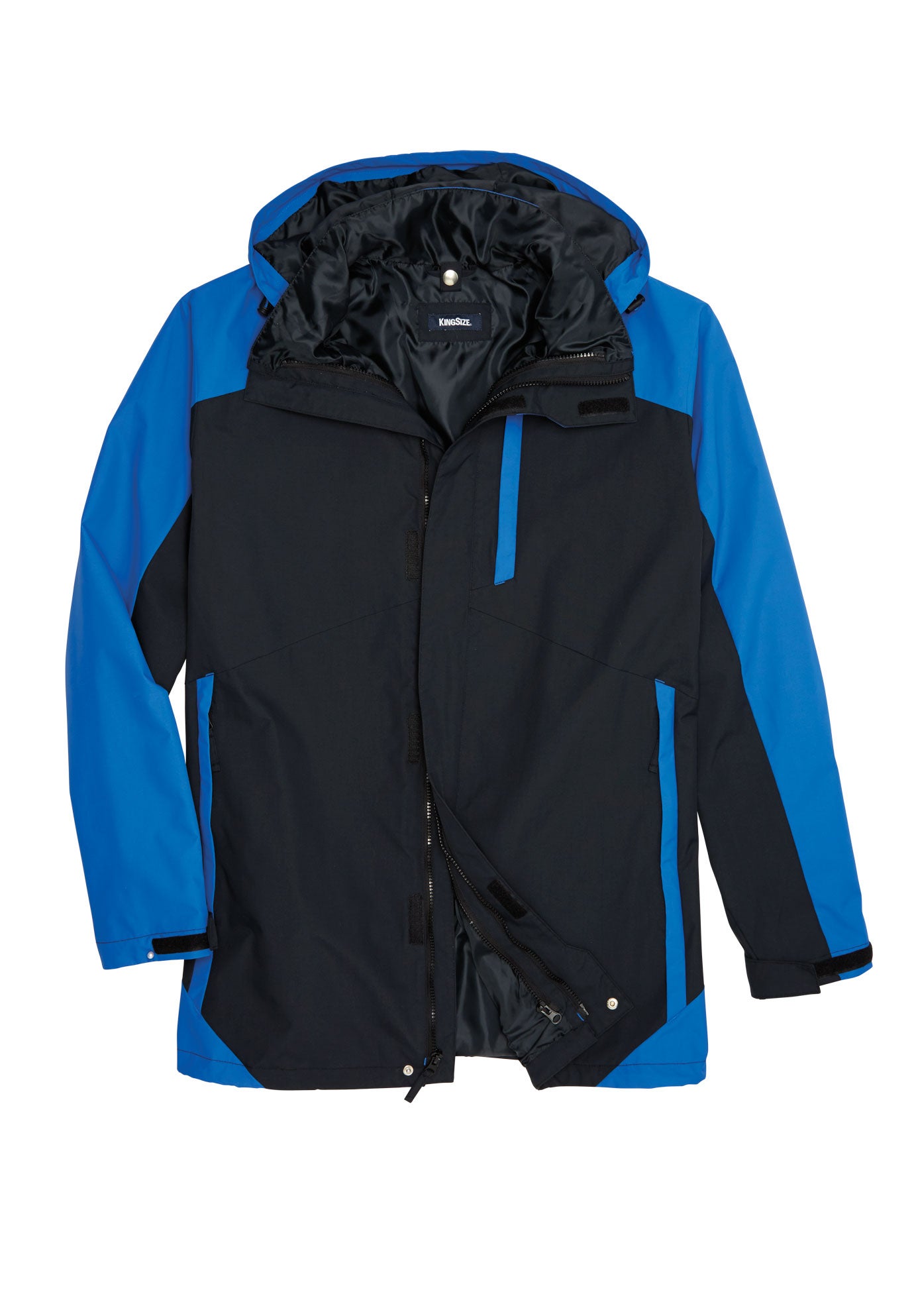4in1 System WaterResistant Outer Shell Jacket Big and Tall