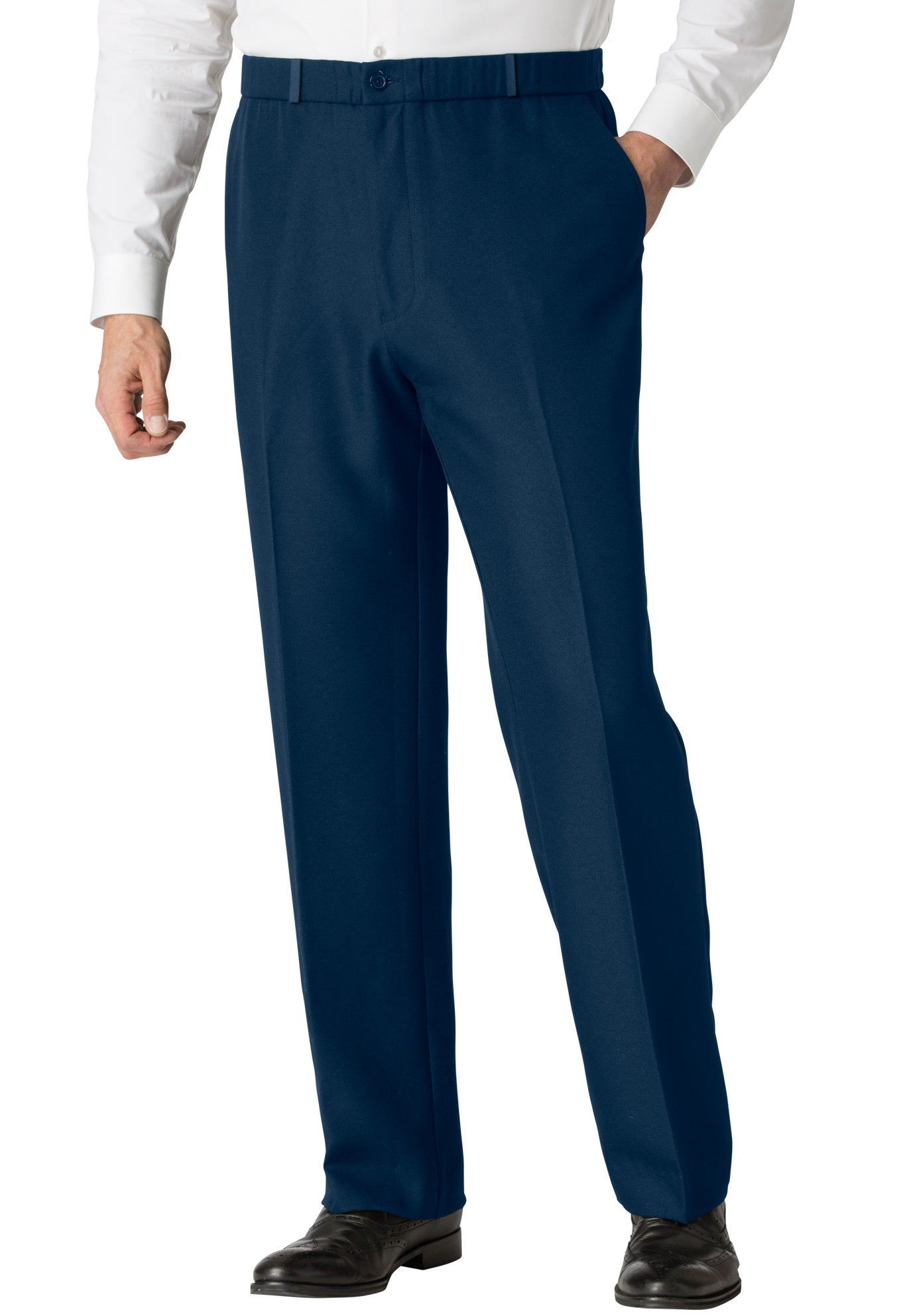 elastic waist dress pants