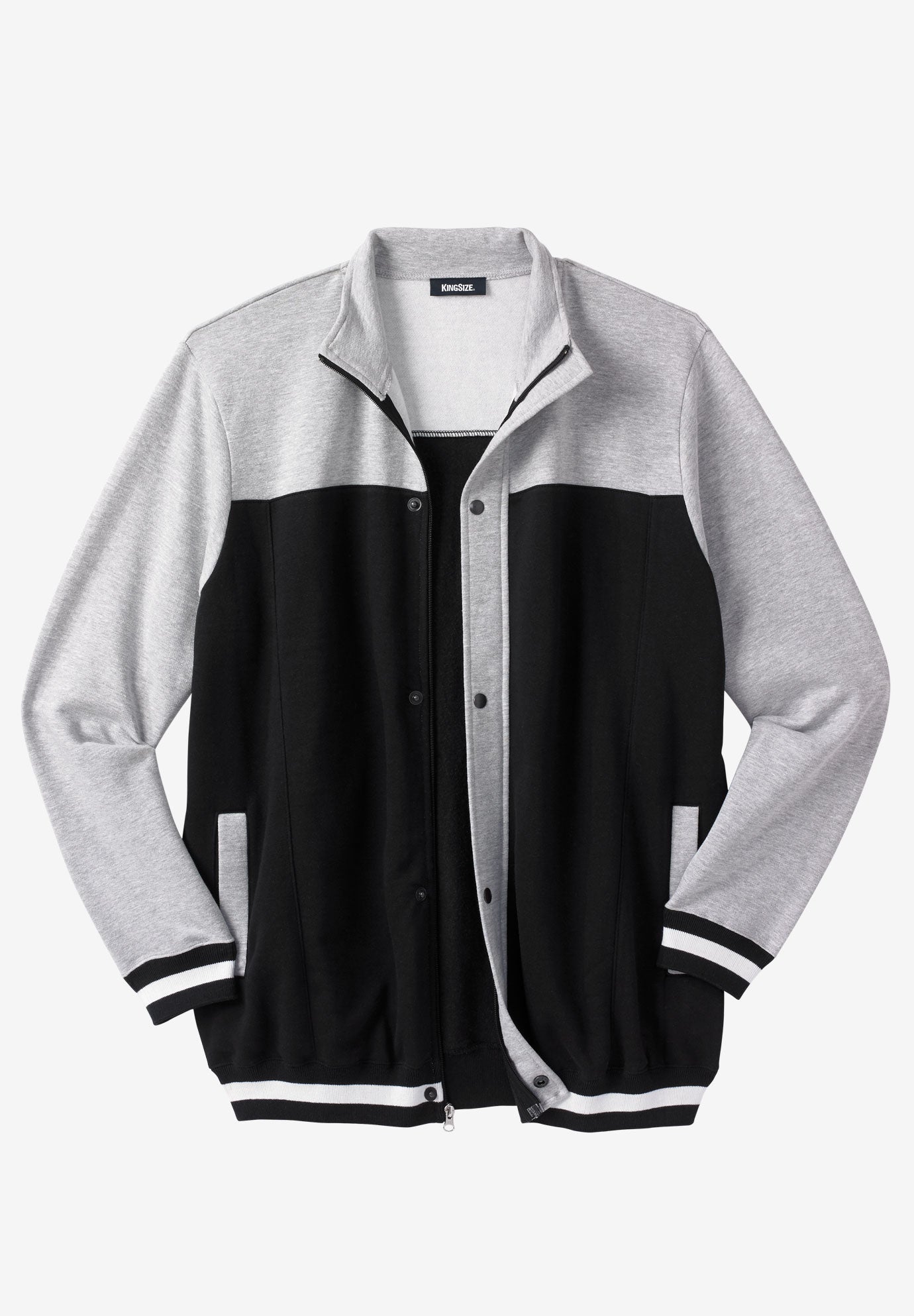 Coaches Collection BaseballInspired Jacket Big and Tall New Arrivals