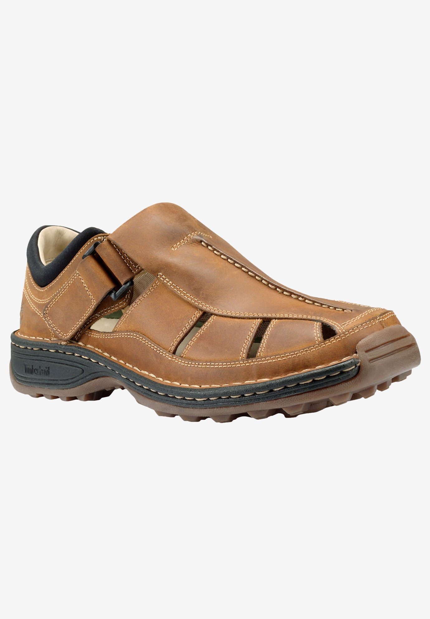 leather sandals timberland