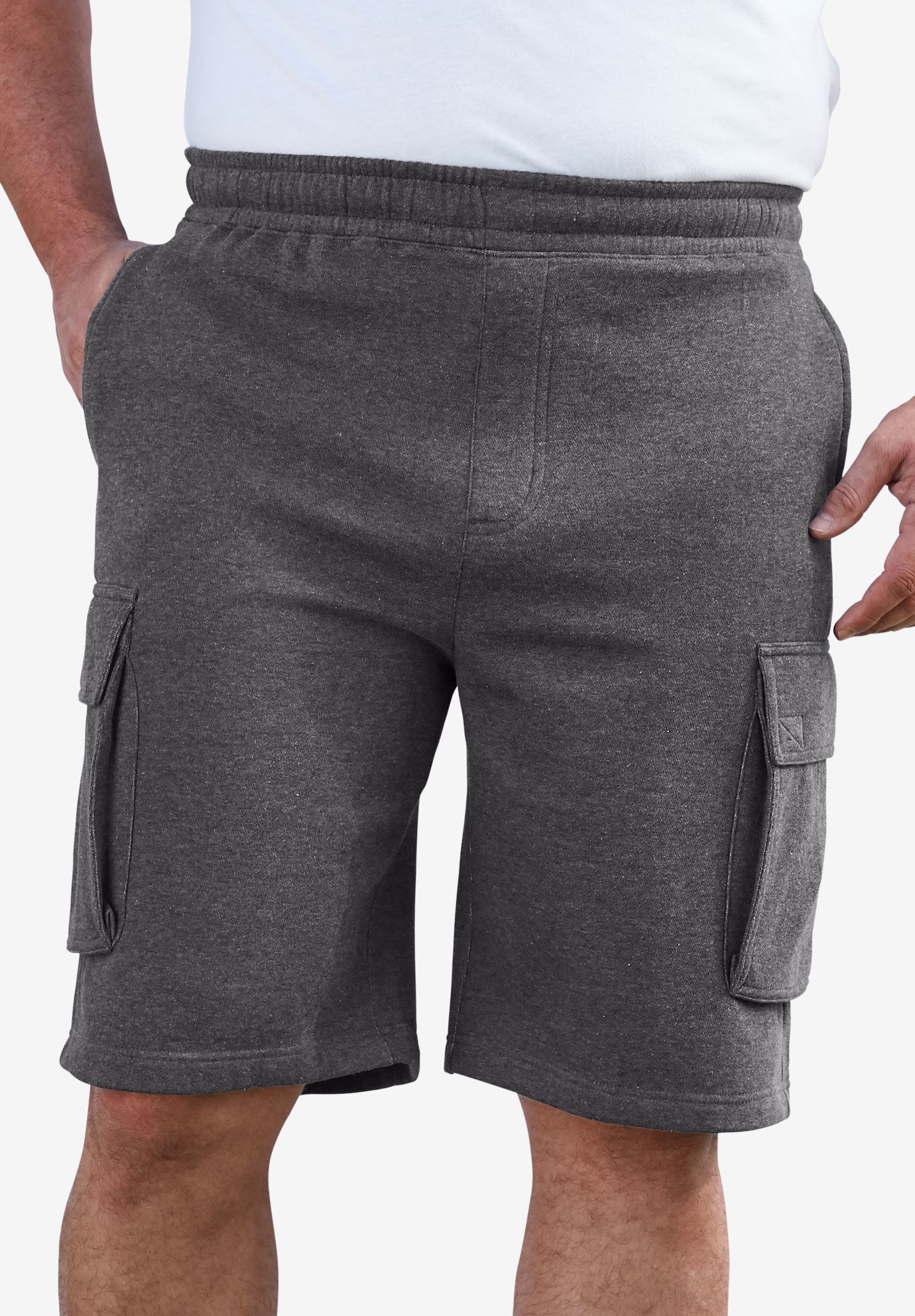 womens cargo shorts with elastic waist