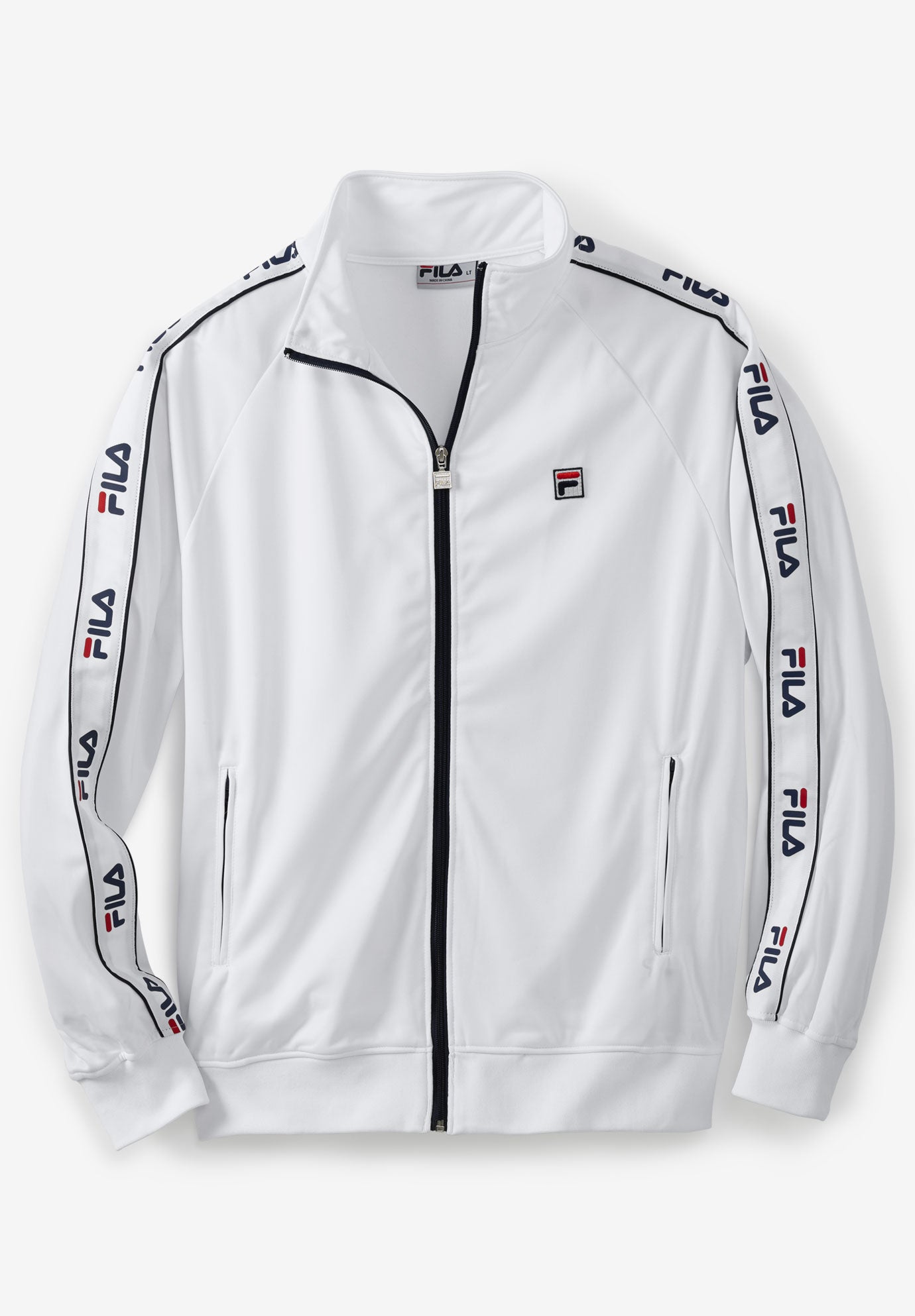 Fila padded jacket with logo tape detail top