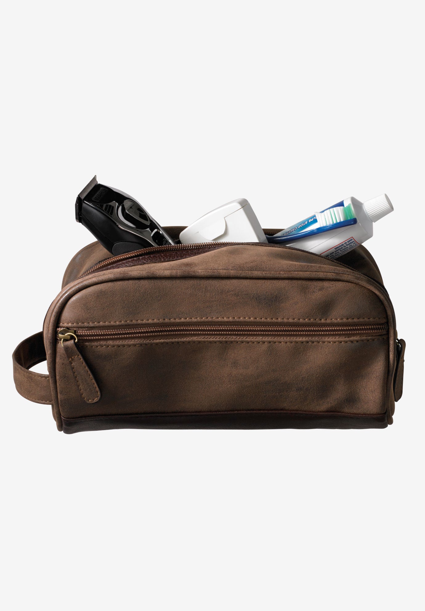 Travel Shaving Bag Plus Size Shoes Accessories Full Beauty Travel Shaving Bag Brown