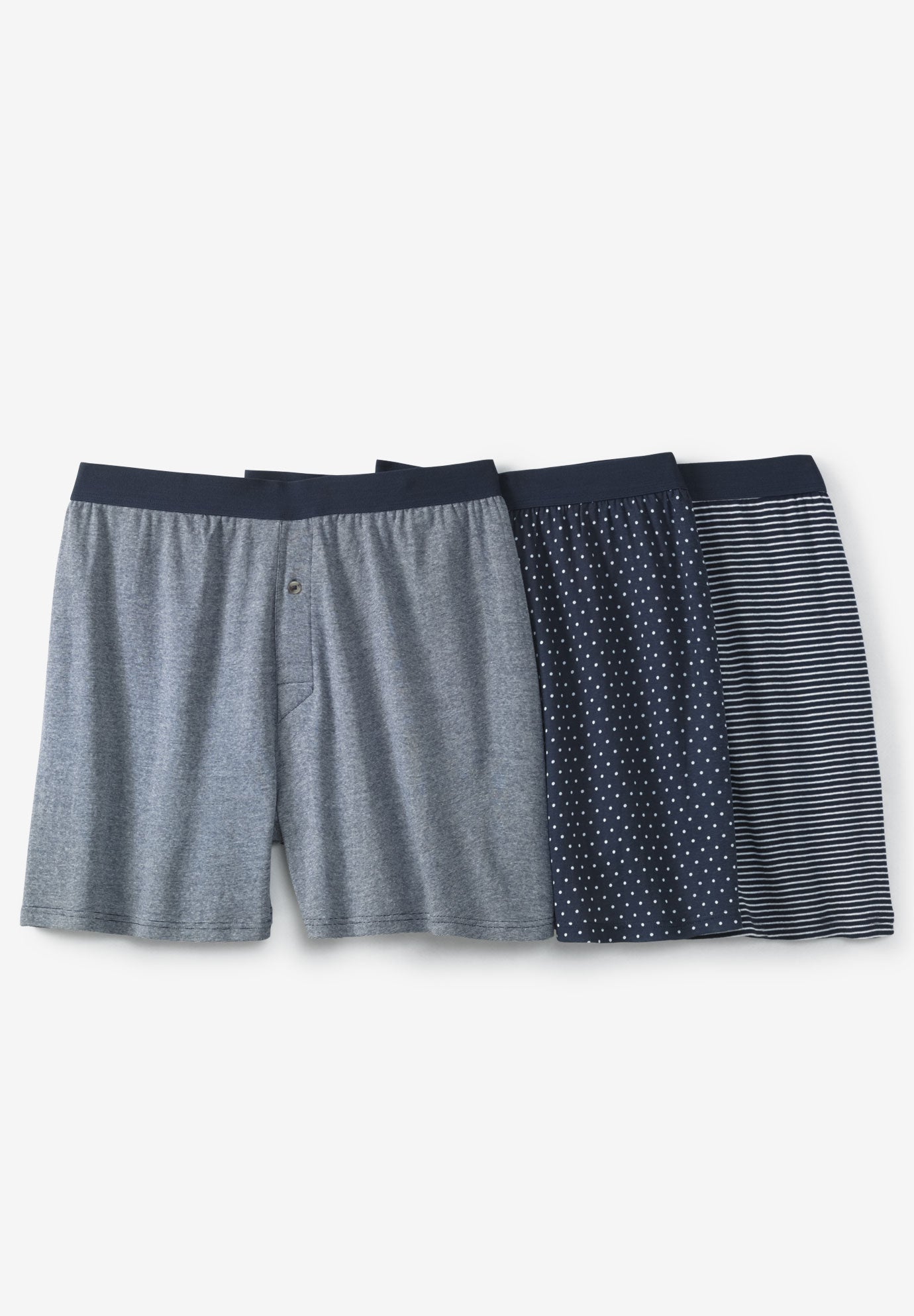 Cotton Boxers 3Pack Fullbeauty Outlet