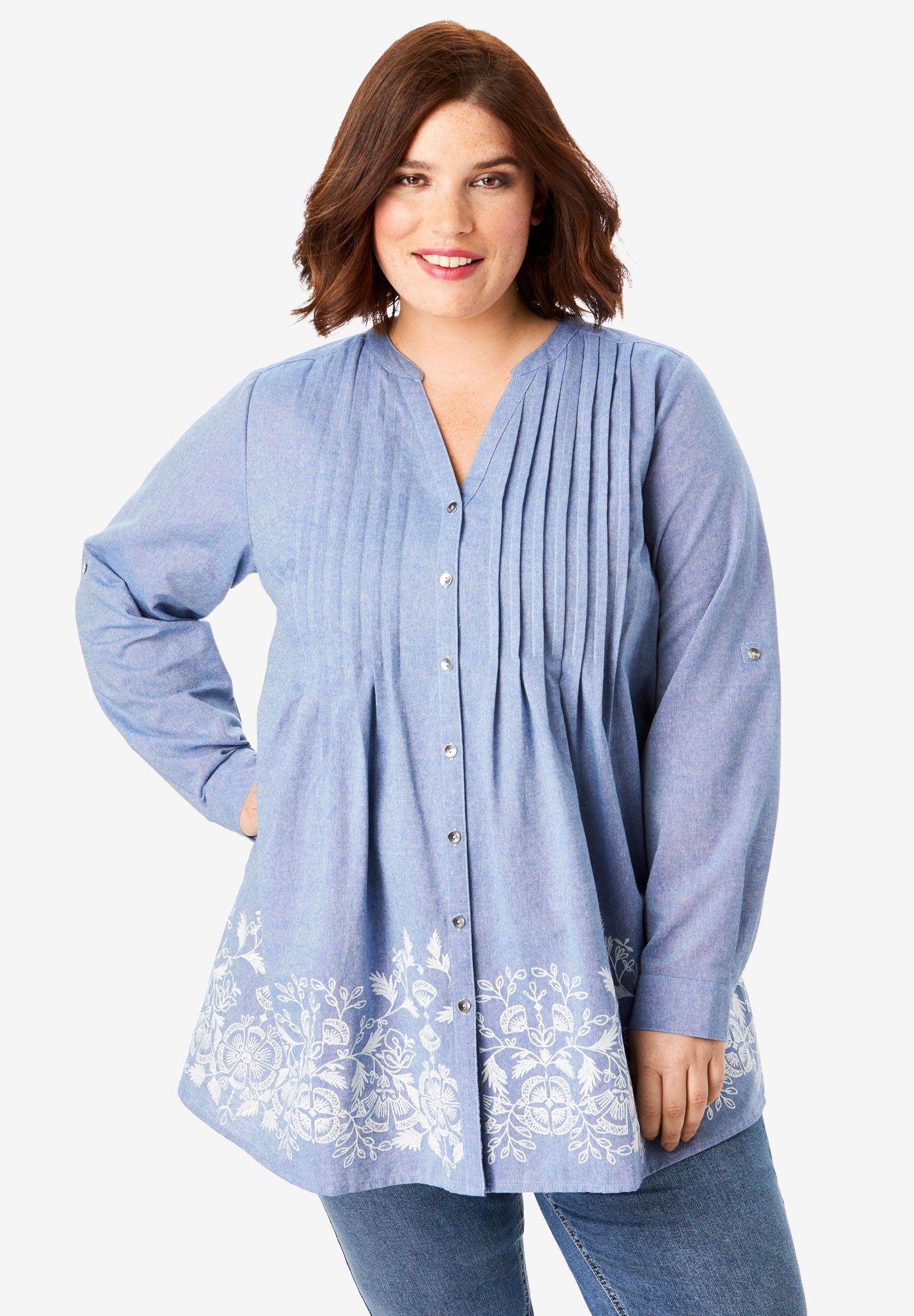 red cocktail blouse