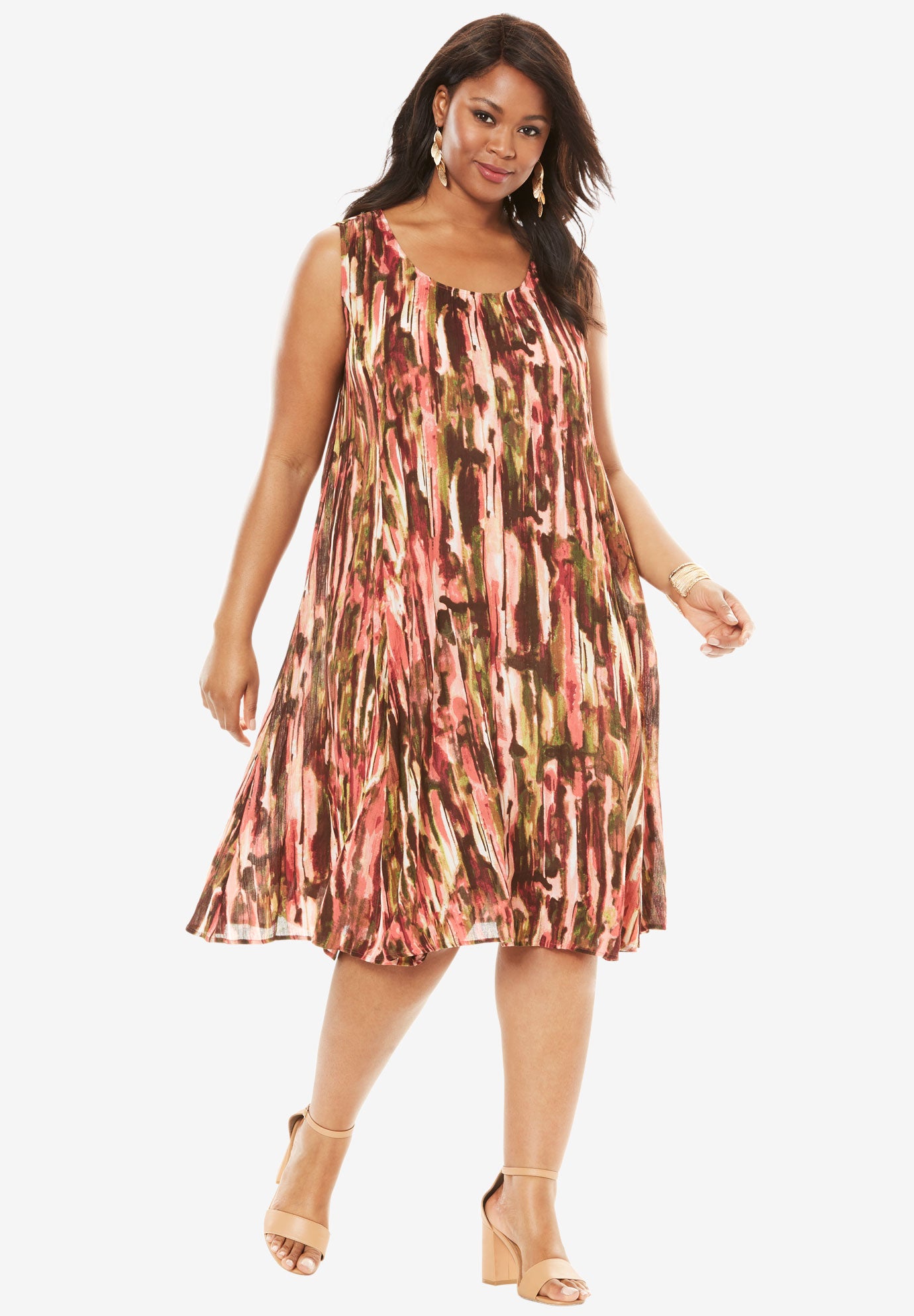 Short Crinkle Dress Fullbeauty Outlet