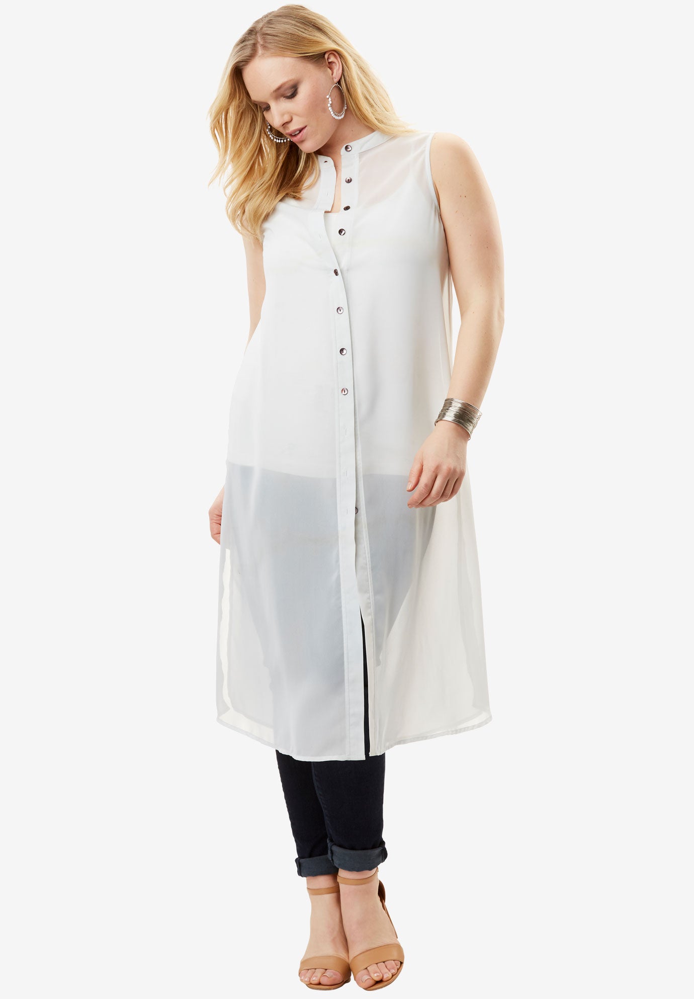 high low maxi tunic