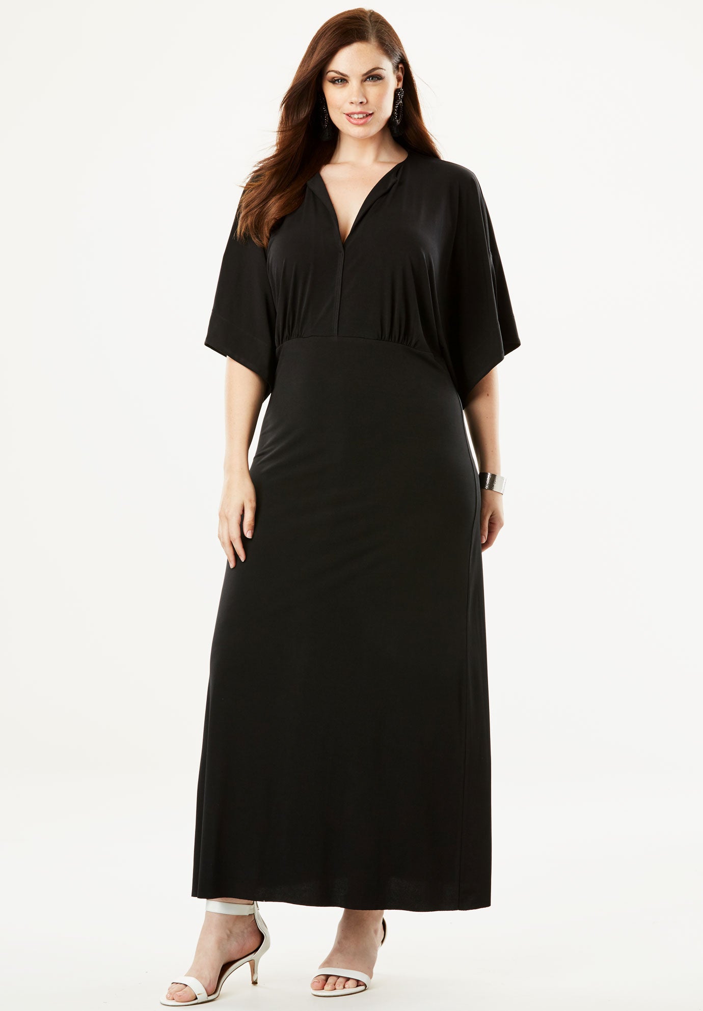 FlutterSleeve Maxi Dress Fullbeauty Outlet