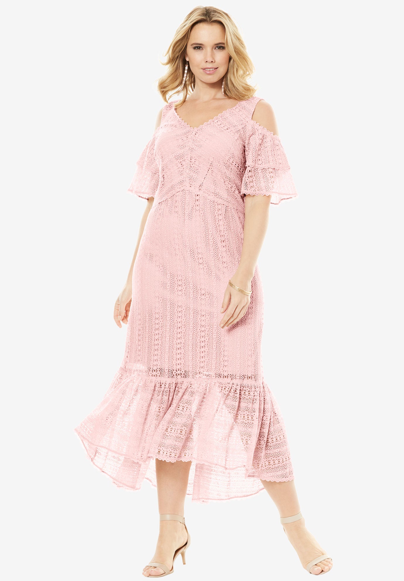 cold shoulder lace styles