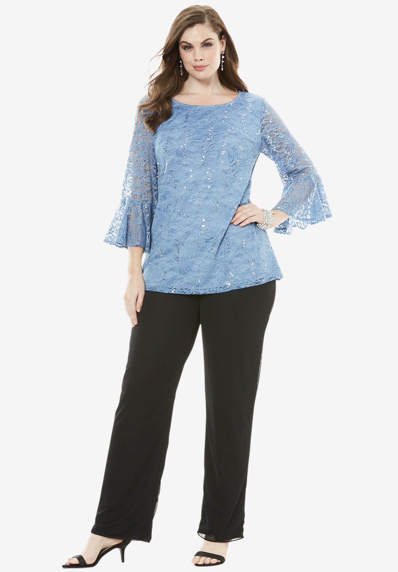 plus size pantsuit