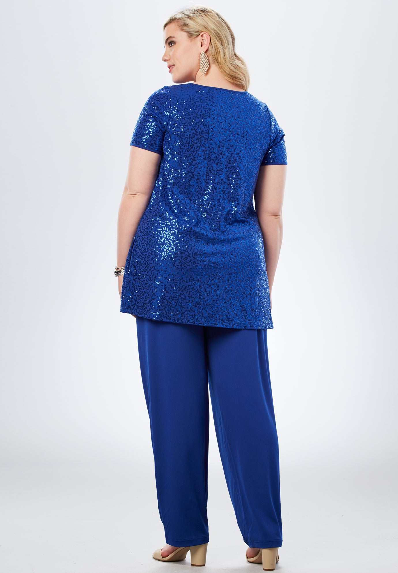 Sequin Pant Set Plus Size Suits & Sets Fullbeauty
