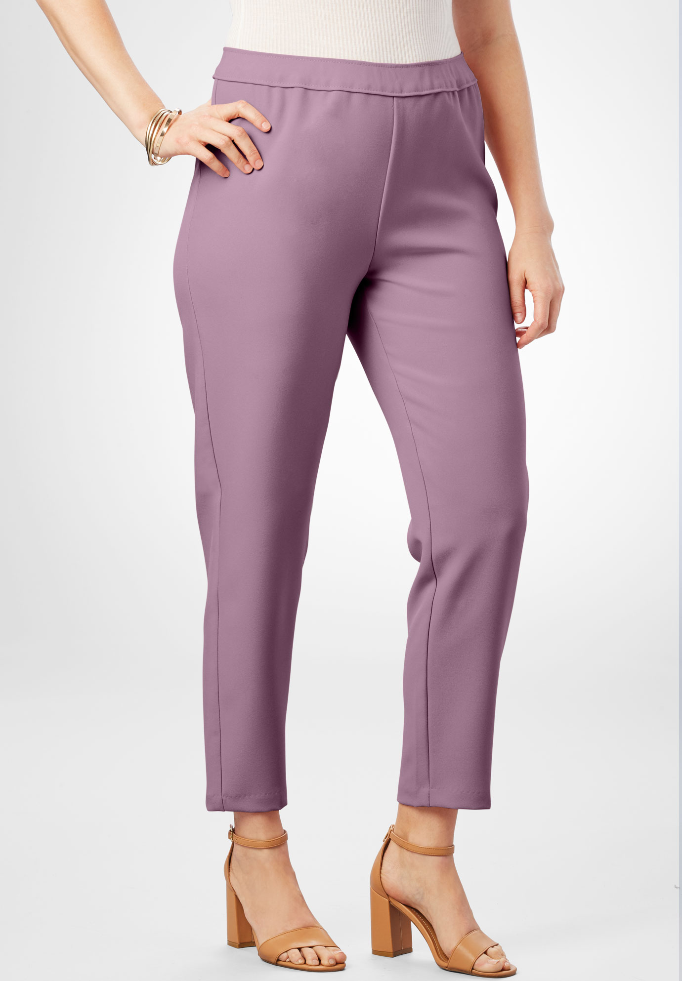 Bend Over® Ankle Pant| Plus Size Pants | Fullbeauty