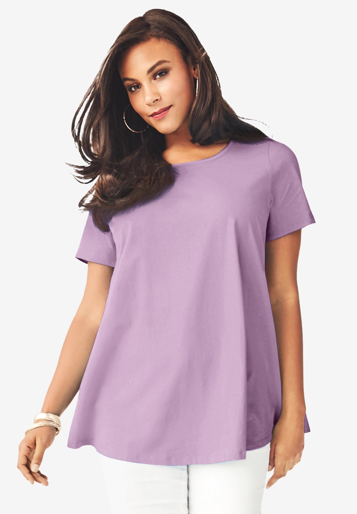 Swing Ultimate Tee with Keyhole Back | Fullbeauty Outlet