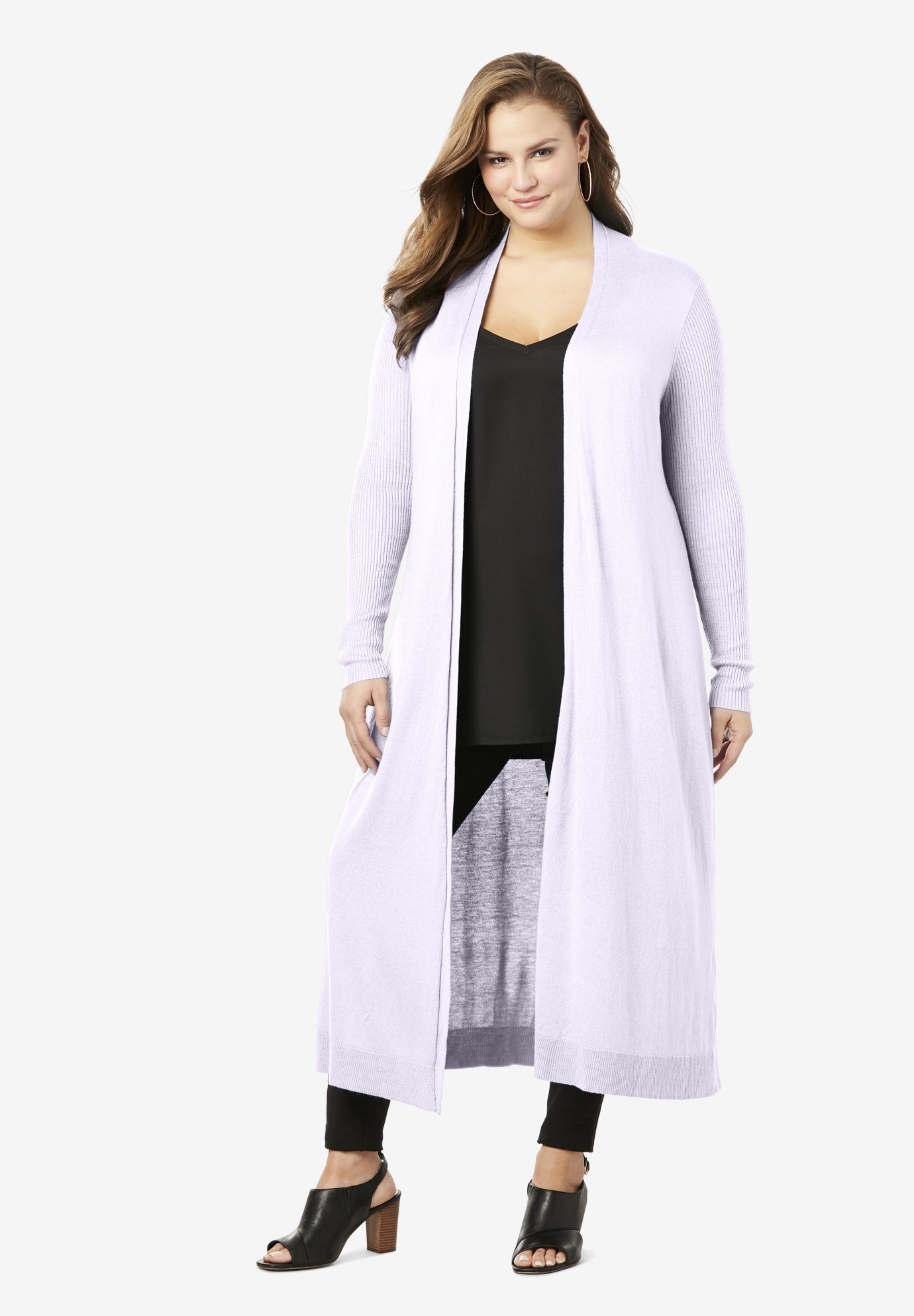 dressy duster cardigan