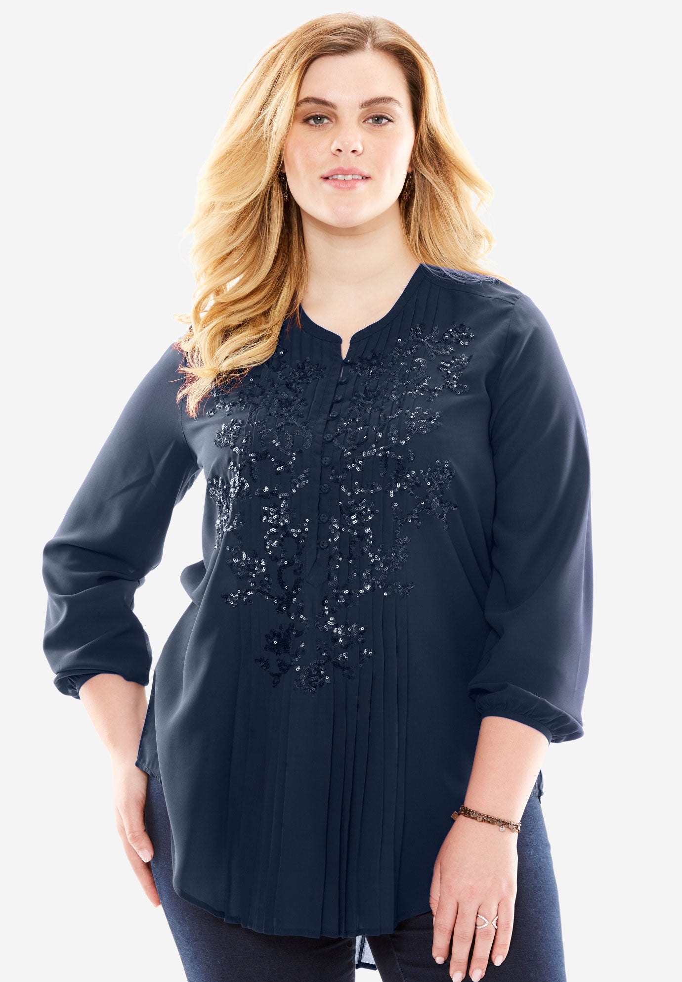sequin floral