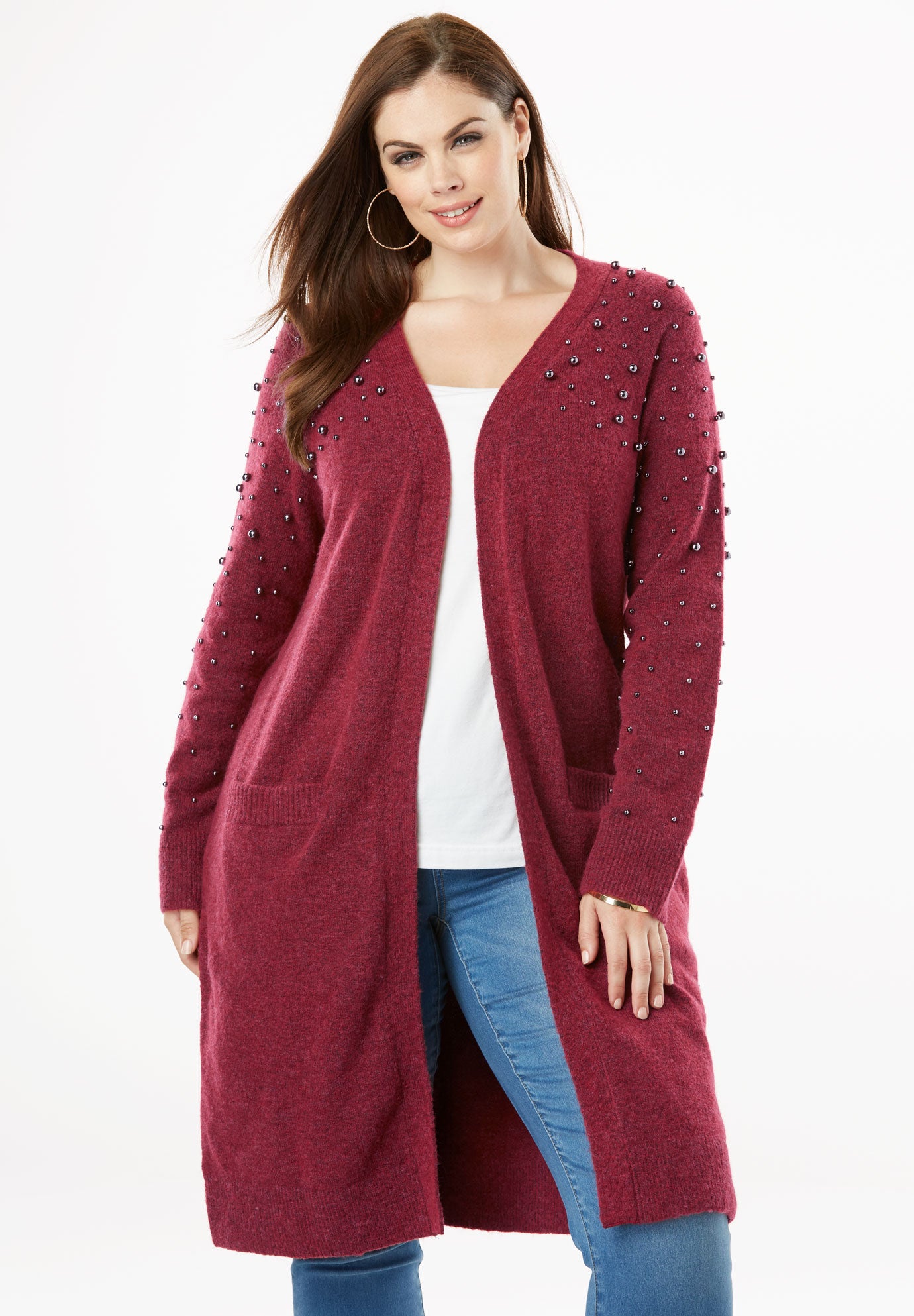 navy and white striped jumpers