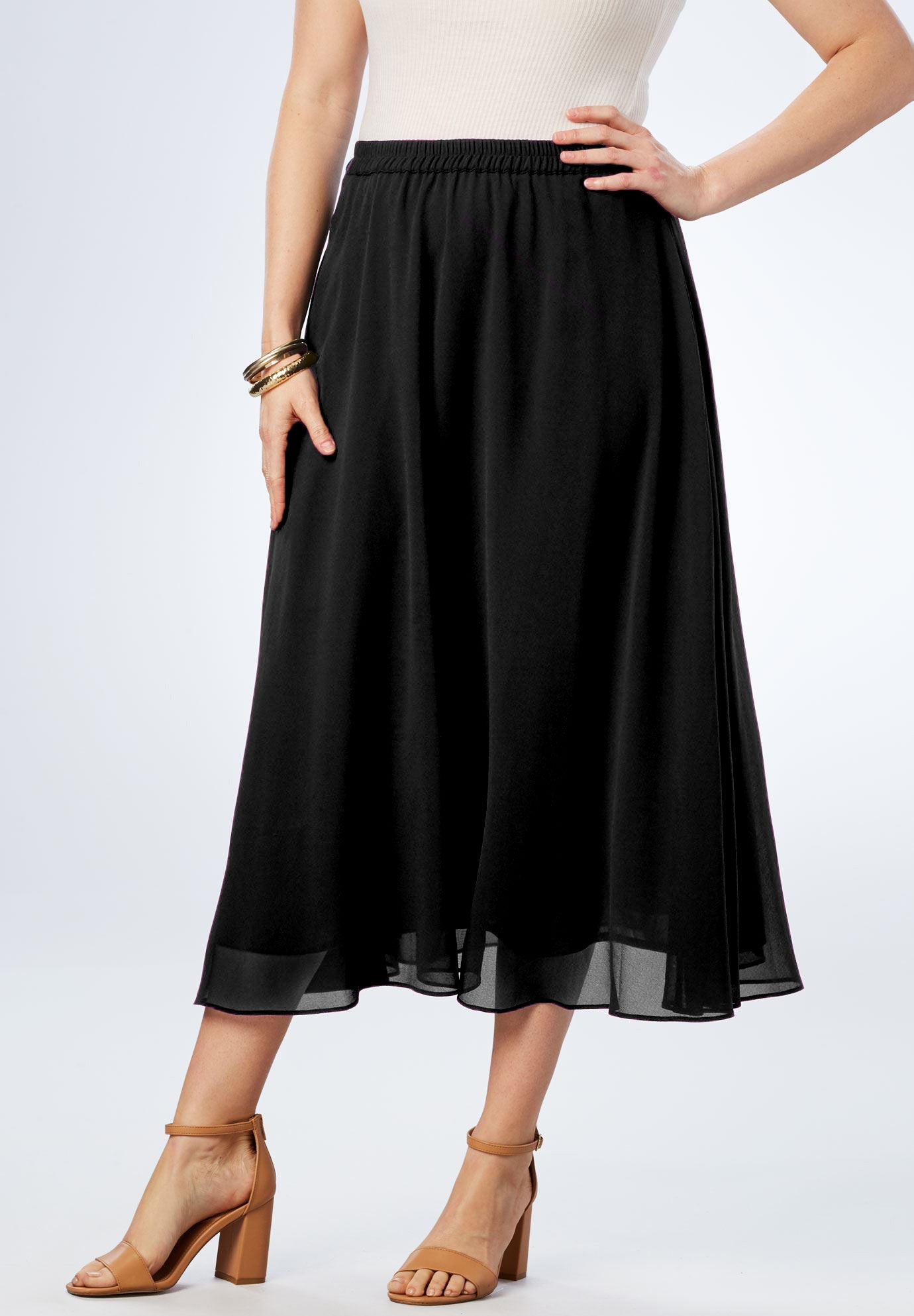 Long Skirt Plus Size Skirts Full Beauty