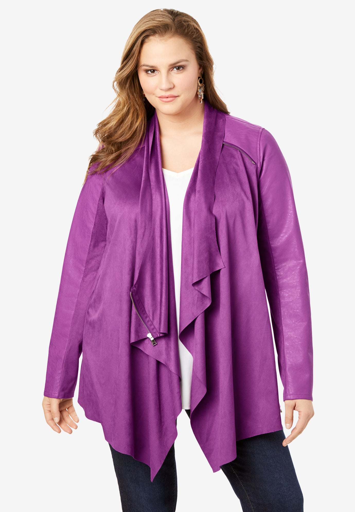 Soft Draped Jacket Fullbeauty Outlet