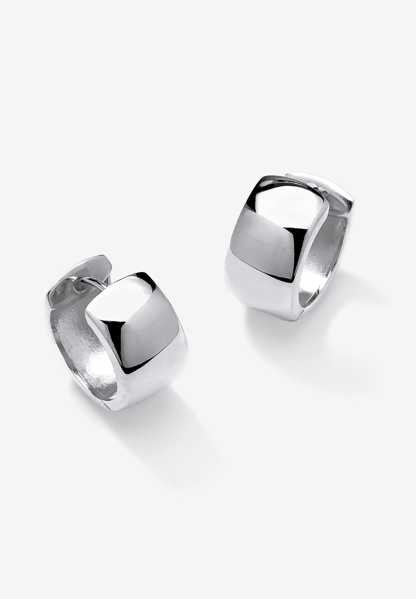 Earring huggies silver clearance