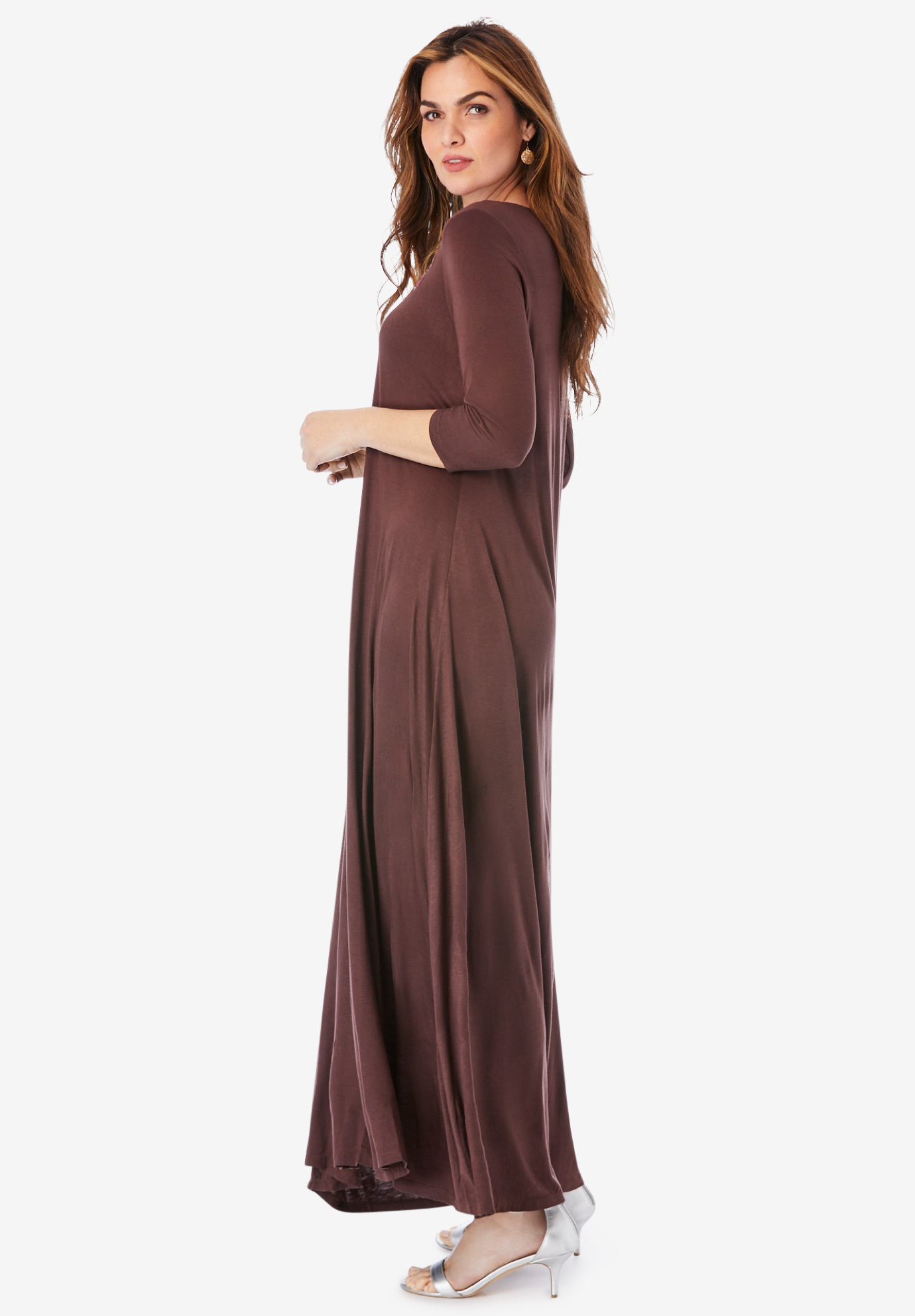 Embroidered Maxi Dress | Fullbeauty Outlet