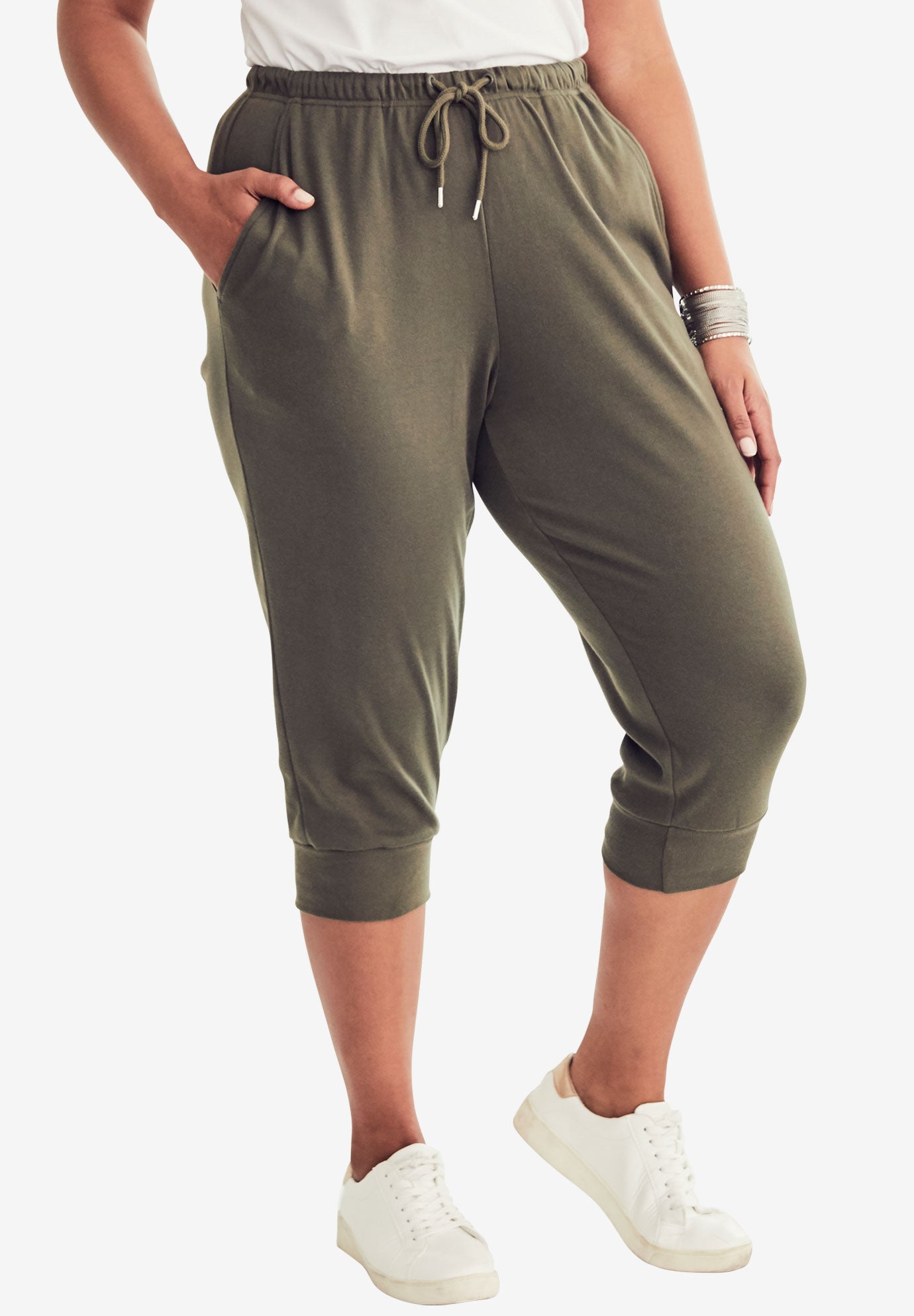 Plus size capris and shorts outlet