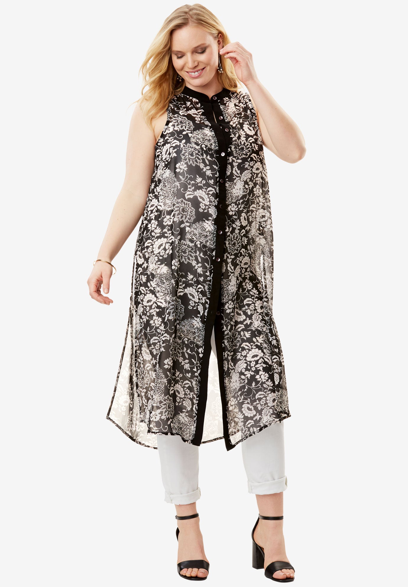 high low maxi tunic
