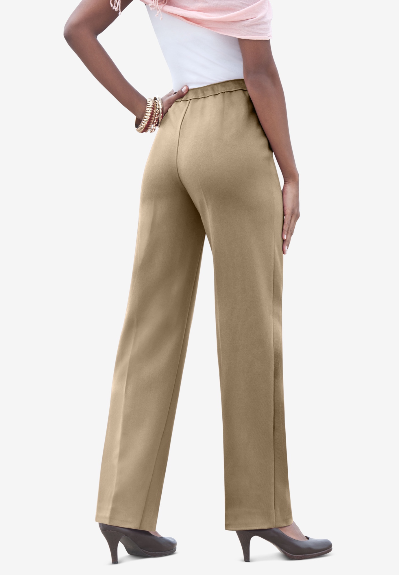 Bend Over® Classic Pant| Plus Size Casual Pants | Fullbeauty